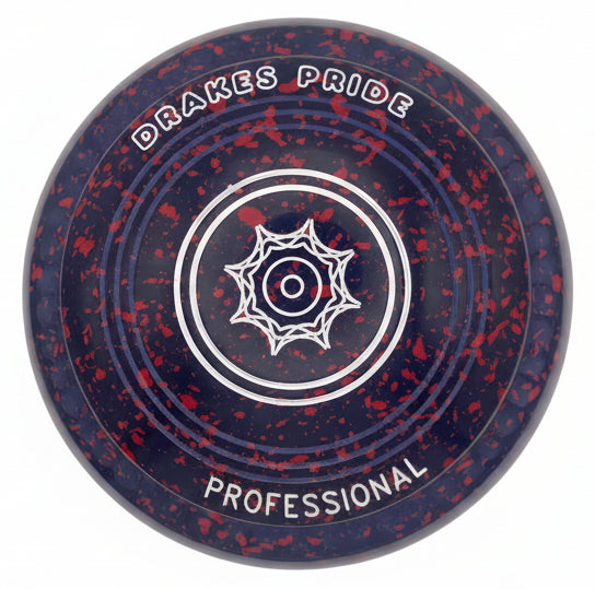 Drakes Pride Pro 50 4H Blue Red Geo 9 Emblem Back