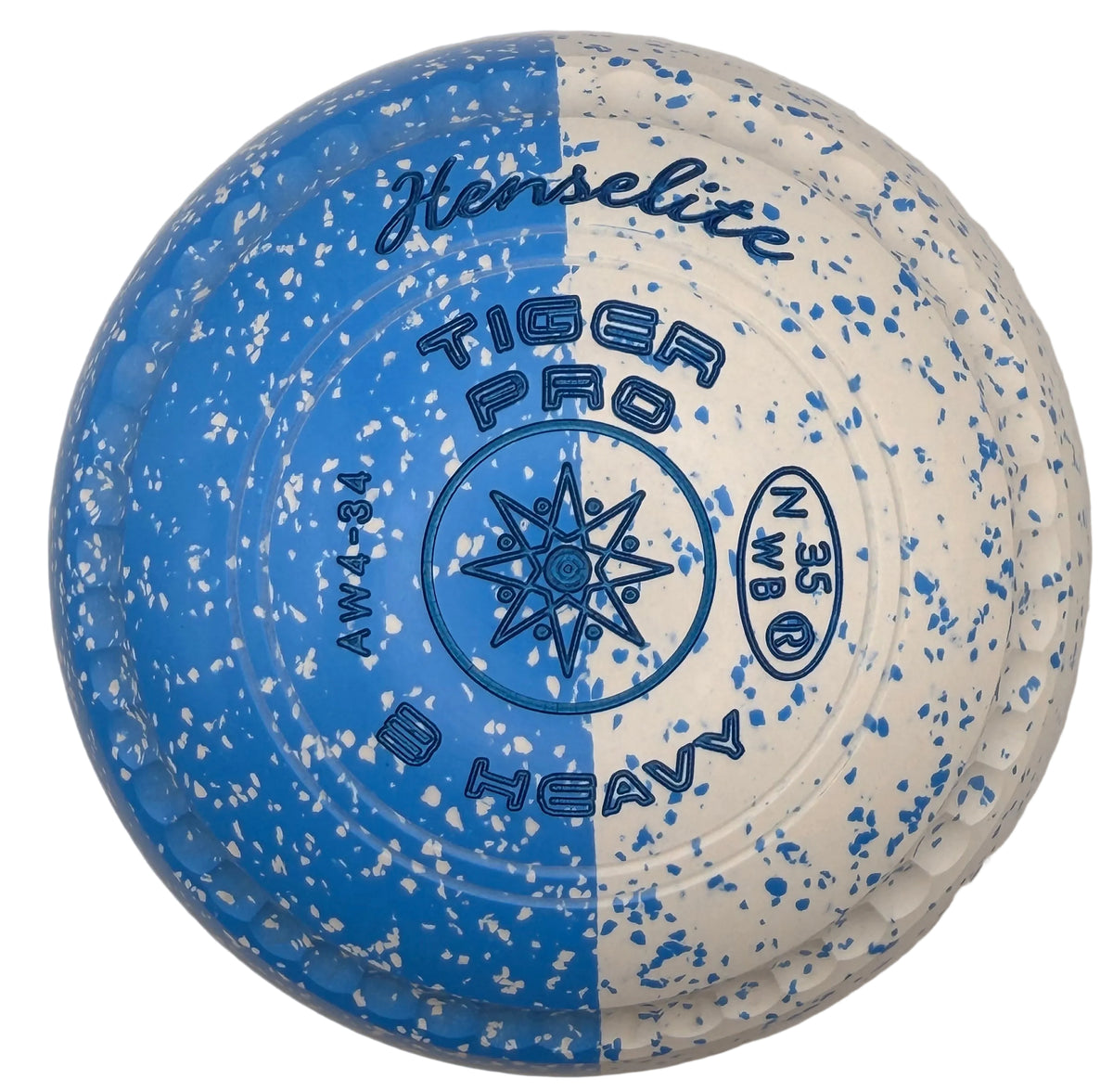 Henselite Tiger Pro 3H Celeste Duo Star Emblem Front