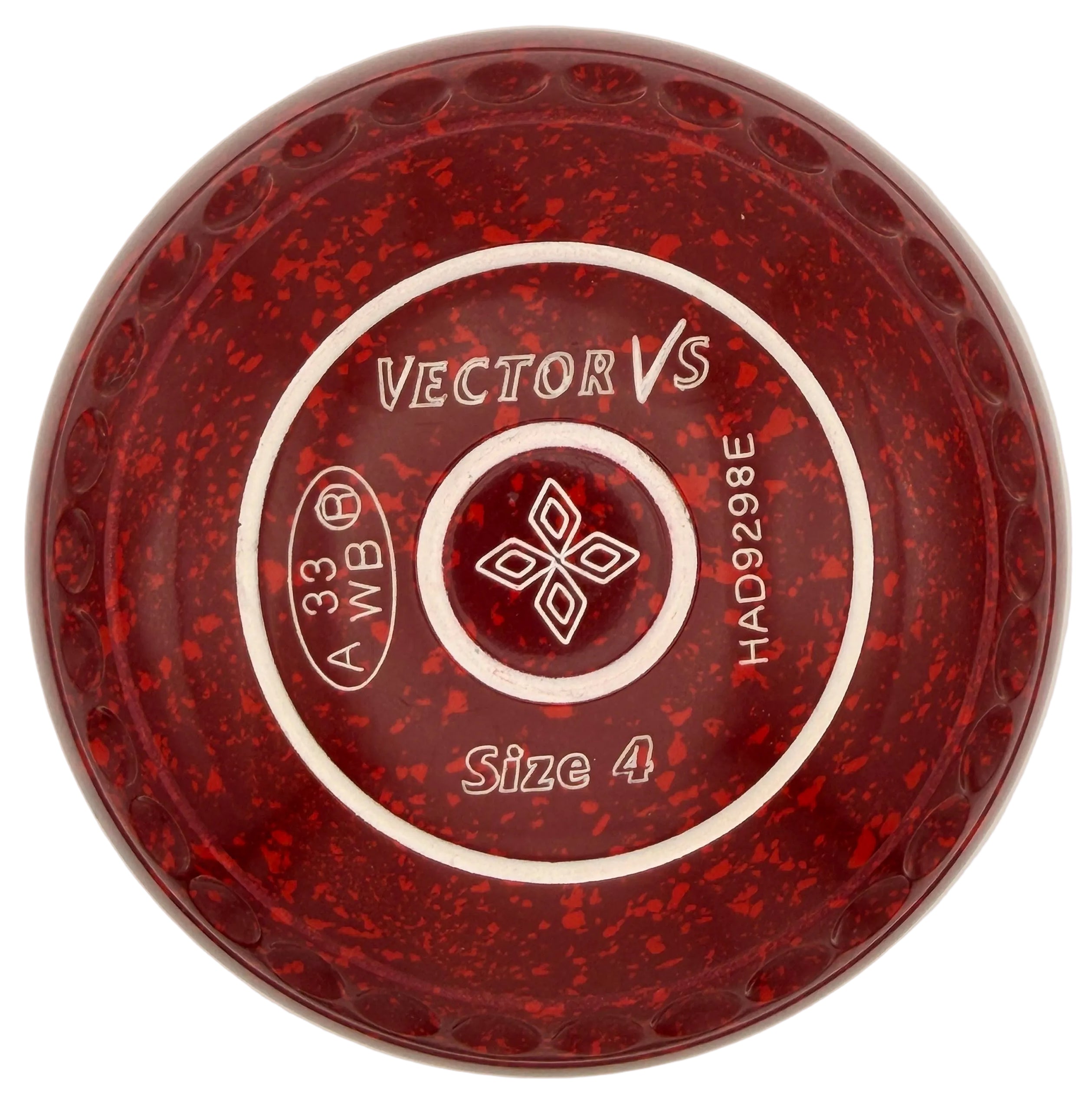 Taylor Vector Vs 4H Maroon Red Geometric Emblem WB33 Front 