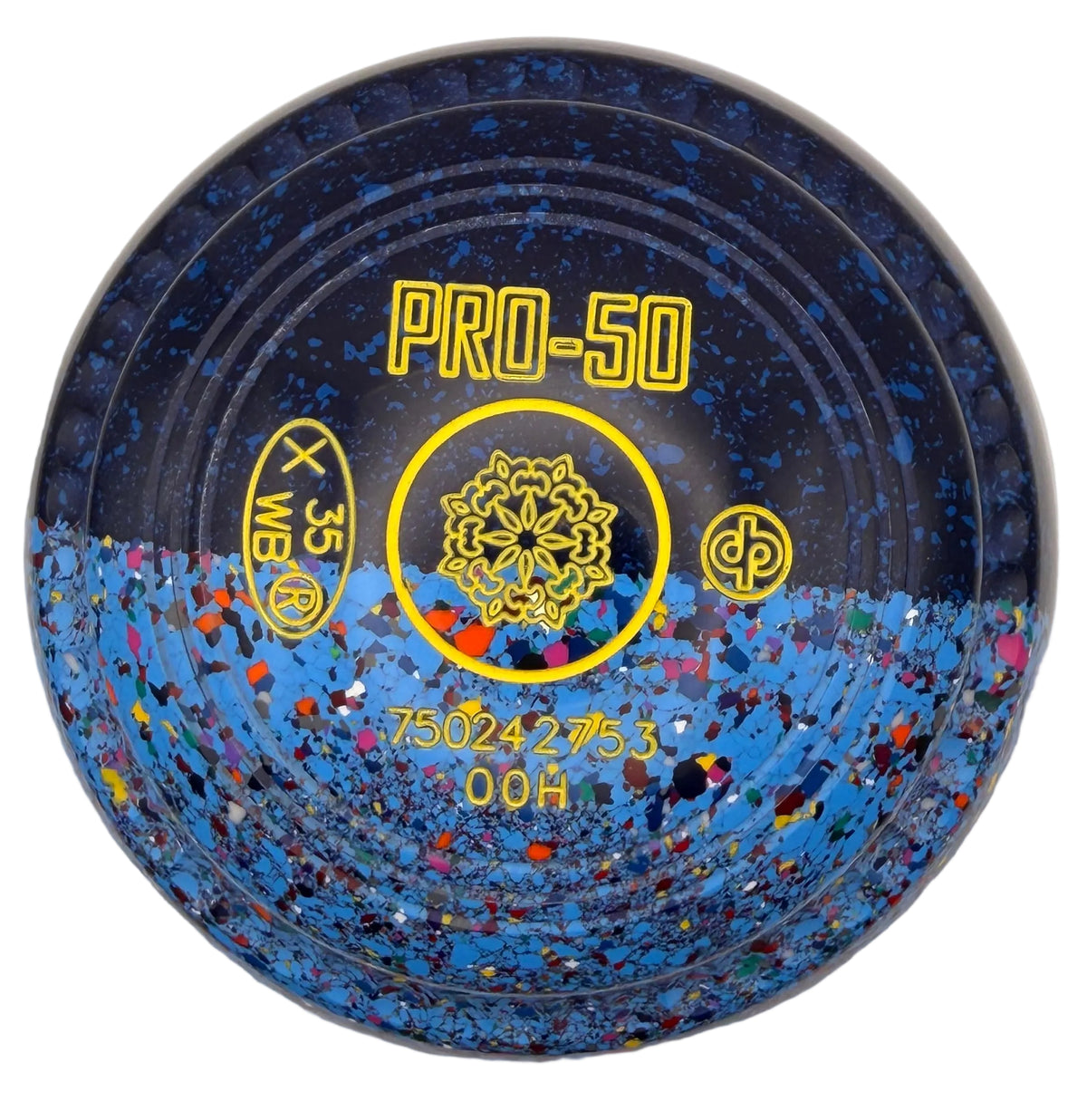 Drakes Pride Pro 50 00H Limited Edition Potters Exclusive Geometric Wheel Emblem Front 