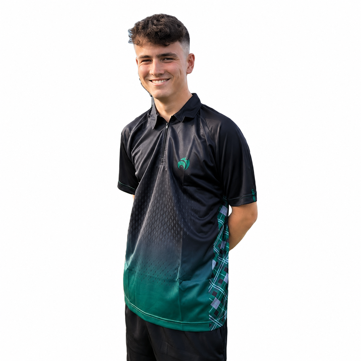 Henselite Tartan Gradient Polo Shirt Unisex Range