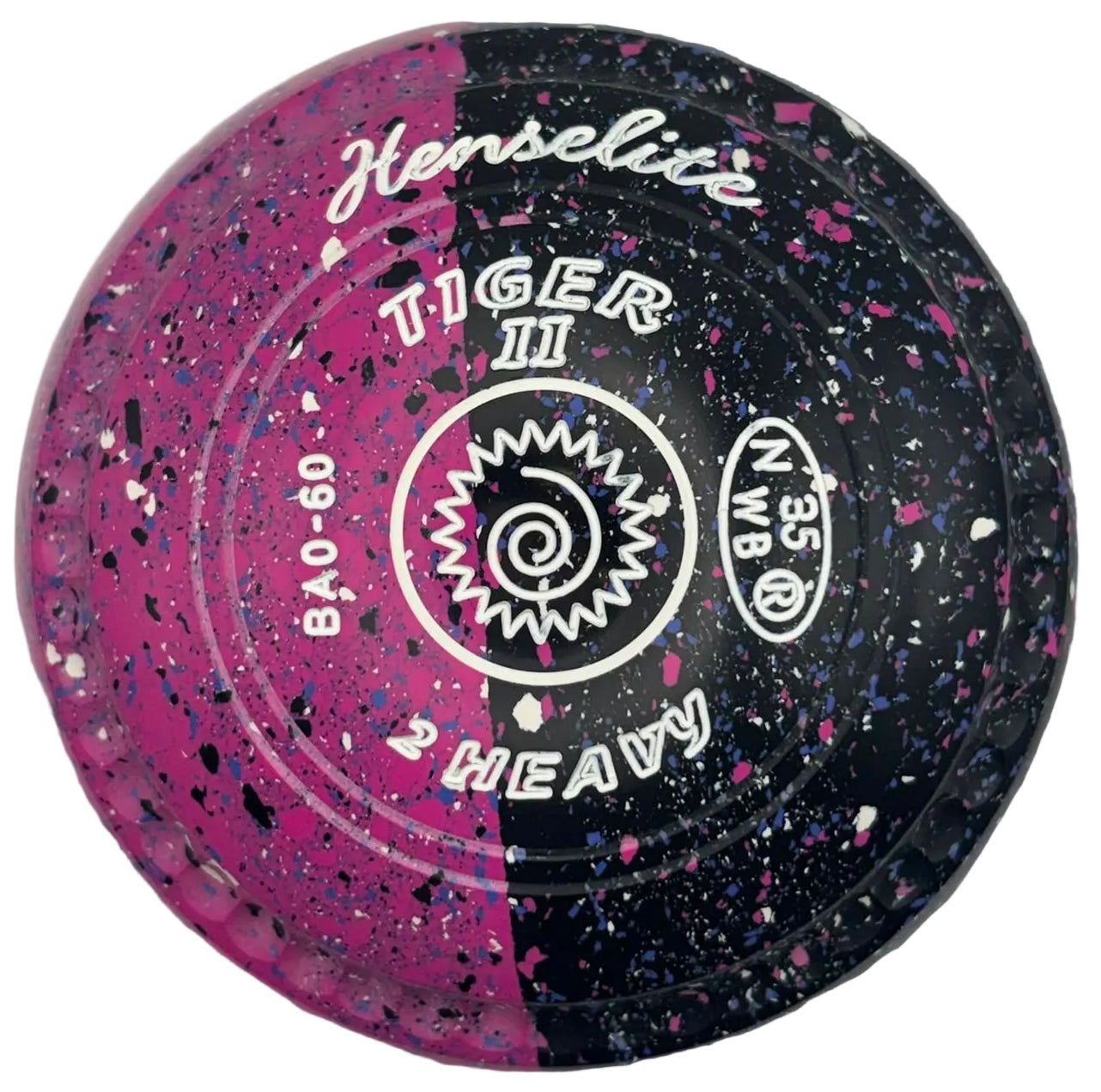 Henselite Tiger II 2H *Potters Exclusive Pink Phantom Duo Limited Edition* Spikes and Swirl Emblem