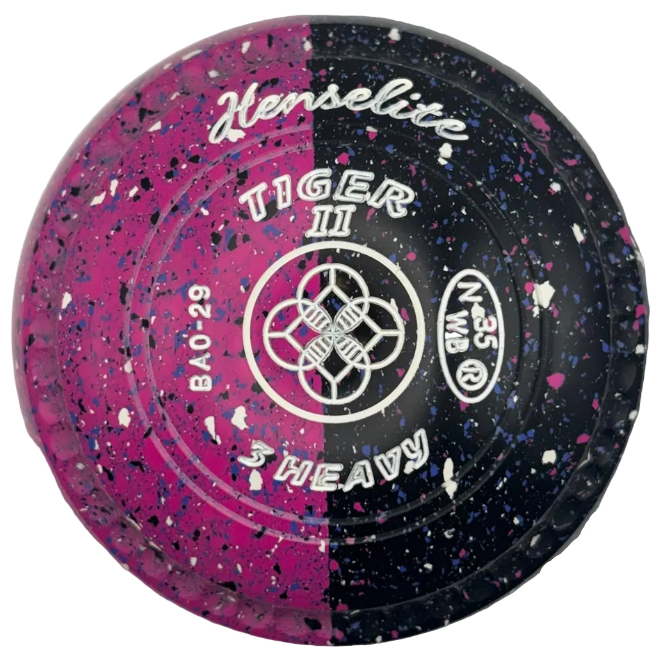 Henselite Tiger II 3H *Potters Exclusive Pink Phantom Duo Limited Edition* Geometric Circles Emblem