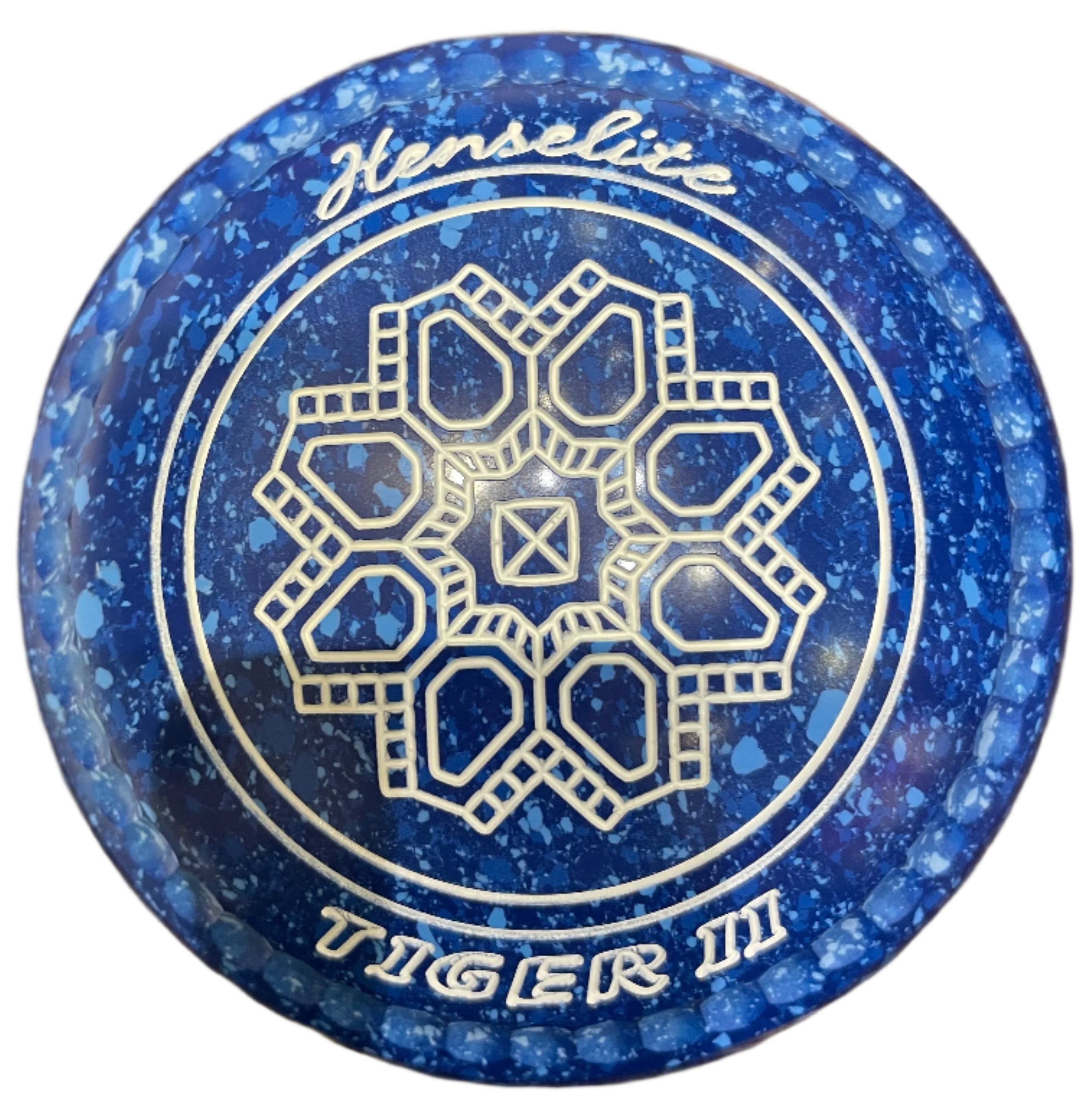 Henselite Tiger II 00H Denim Geometric Emblem (R.S) REAR