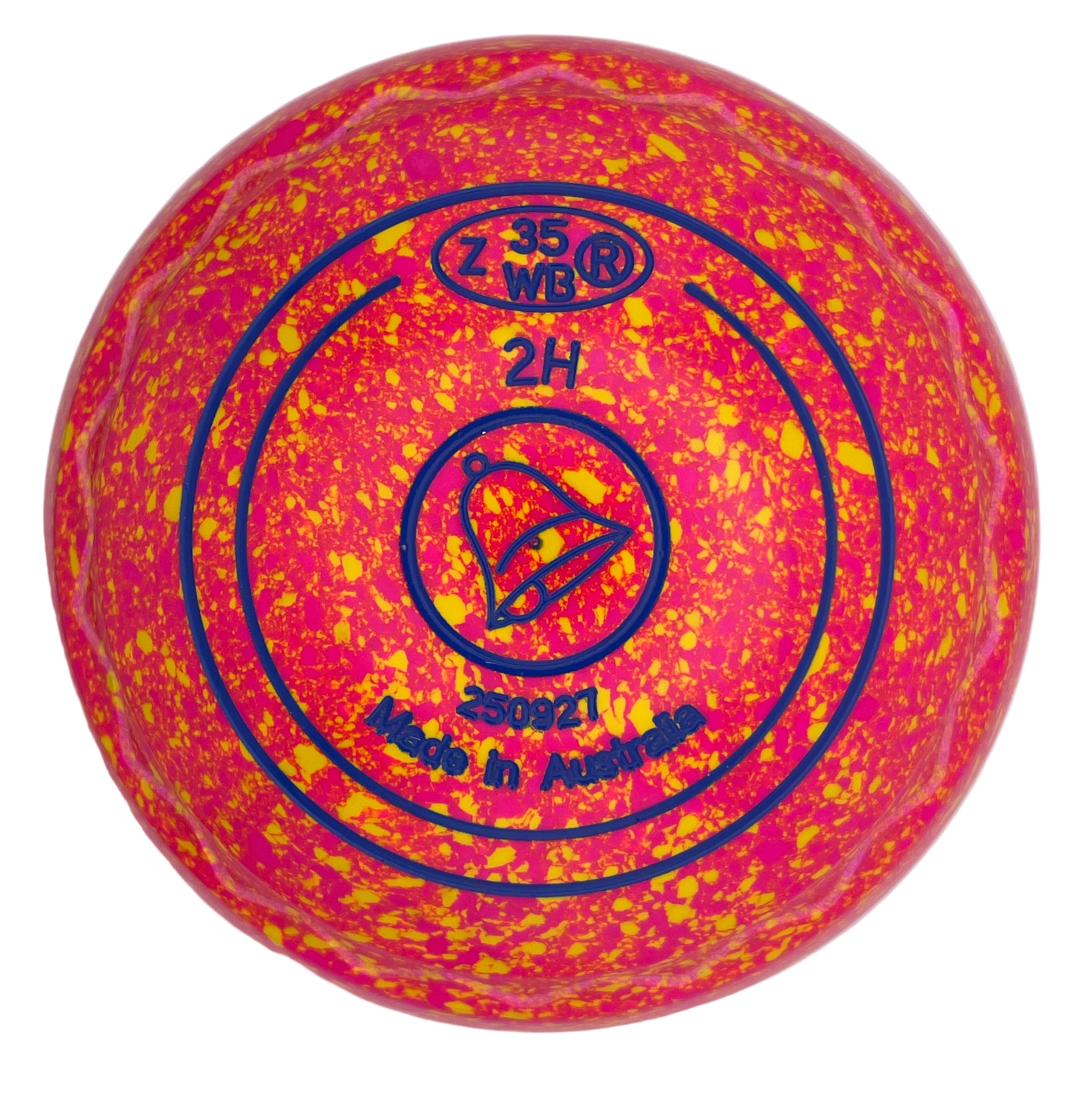 Aero Groove 2H Speckled Tequila Z-Scoop Bell Emblem Back 