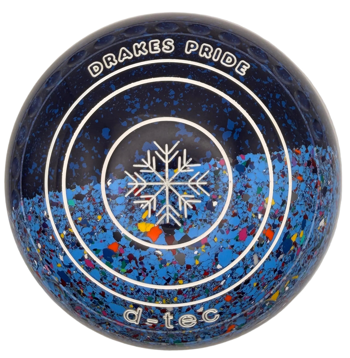 Drakes Pride D-Tec 0H Limited Edition Potters Exclusive Snowflake Emblem Back