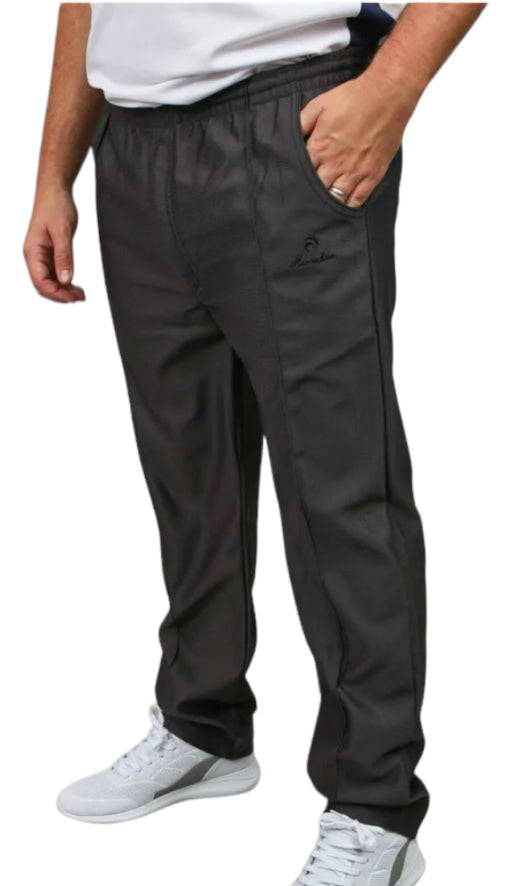 Henselite Sports Trousers – Grey CLOSE UP