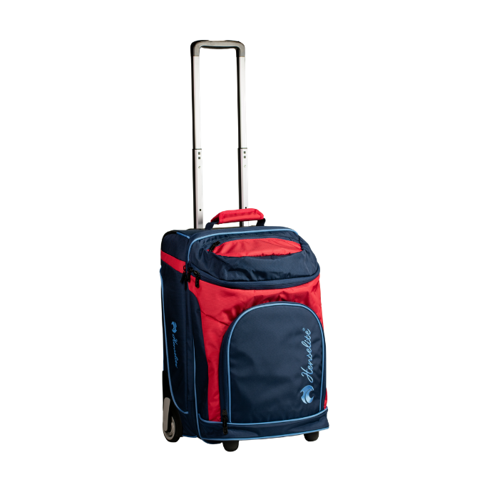 Henselite Pro Trolley Series III Bowls Bag RED & NVY 
