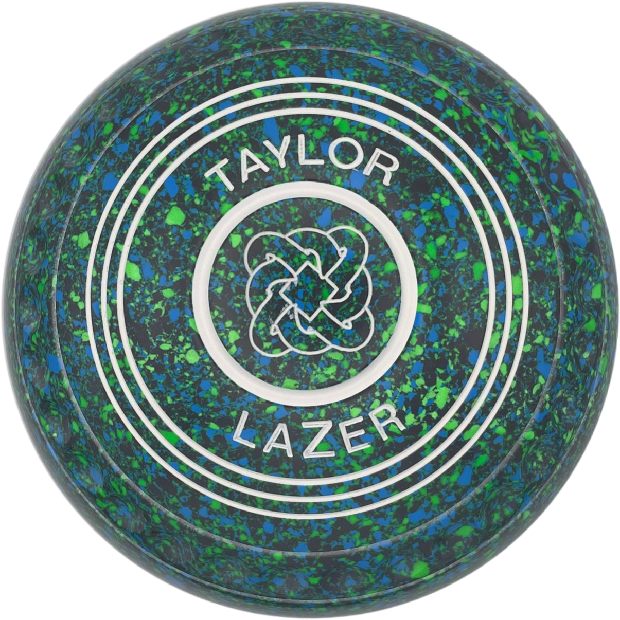 Taylor Lazer 2H Iced Lime Celtic Knot Emblem (BACK)