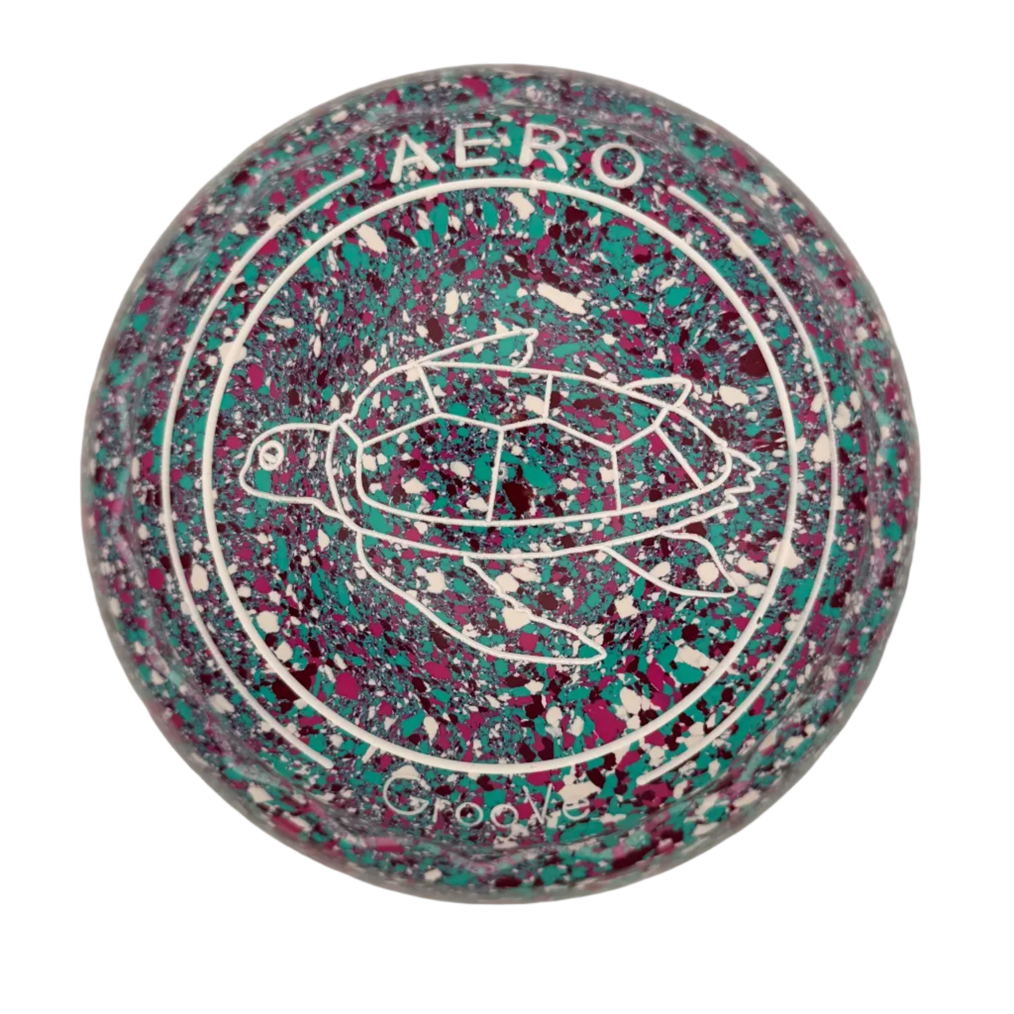 Aero Groove 1H Confetti Turtle Emblem Z-Scoop front