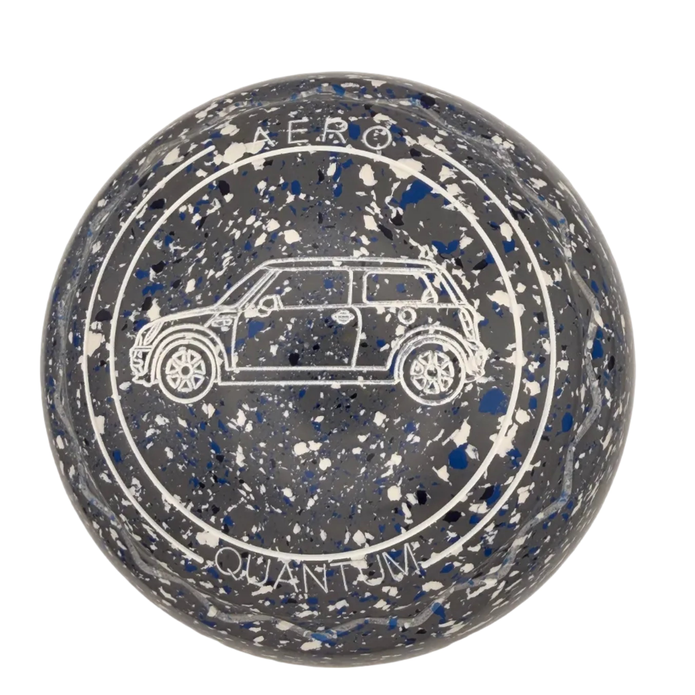 Aero Quantum 2H Bluemoon Car Emblem Z-Scoop  FRONT
