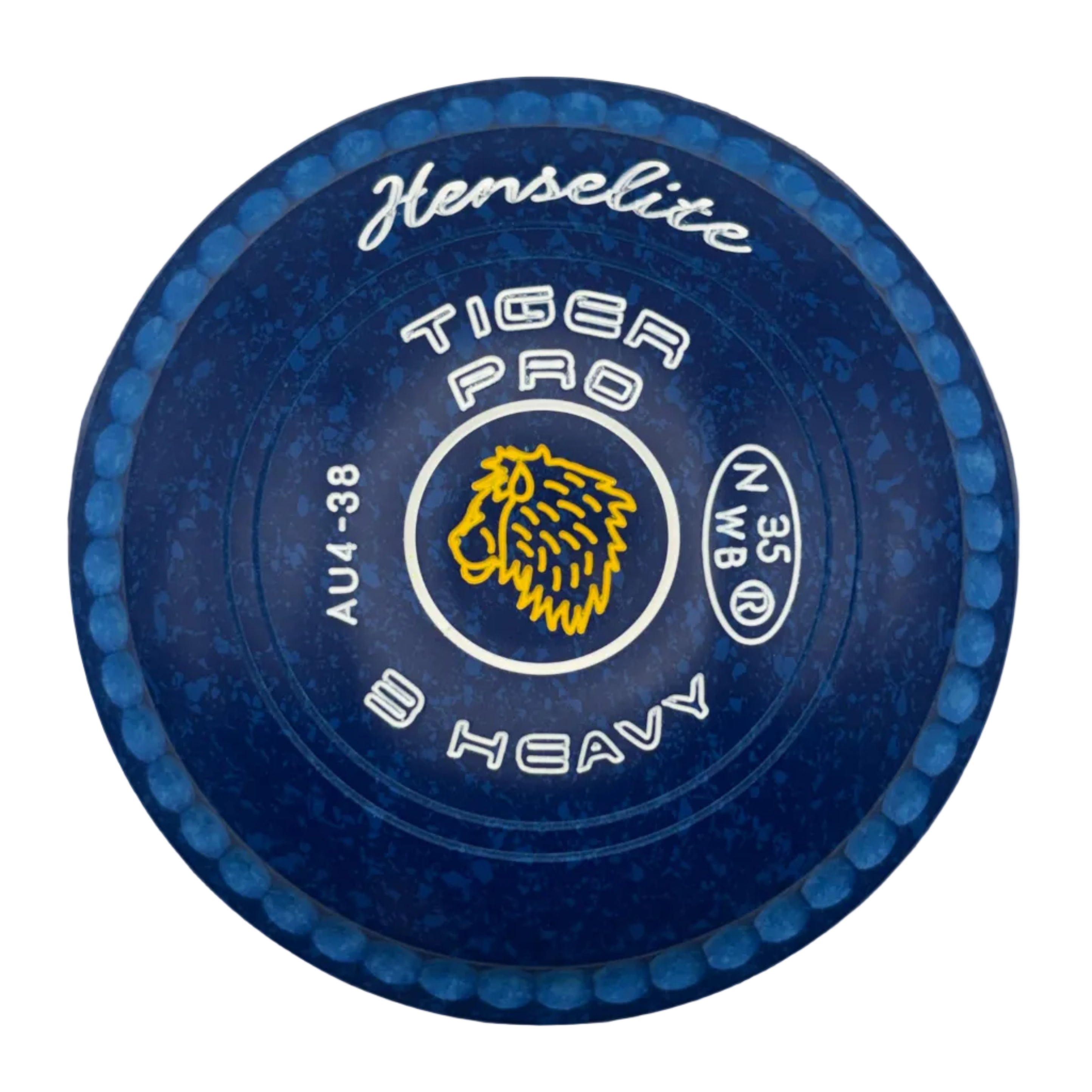 Henselite Tiger Pro 3H Midnight Lion Head Emblem Front 