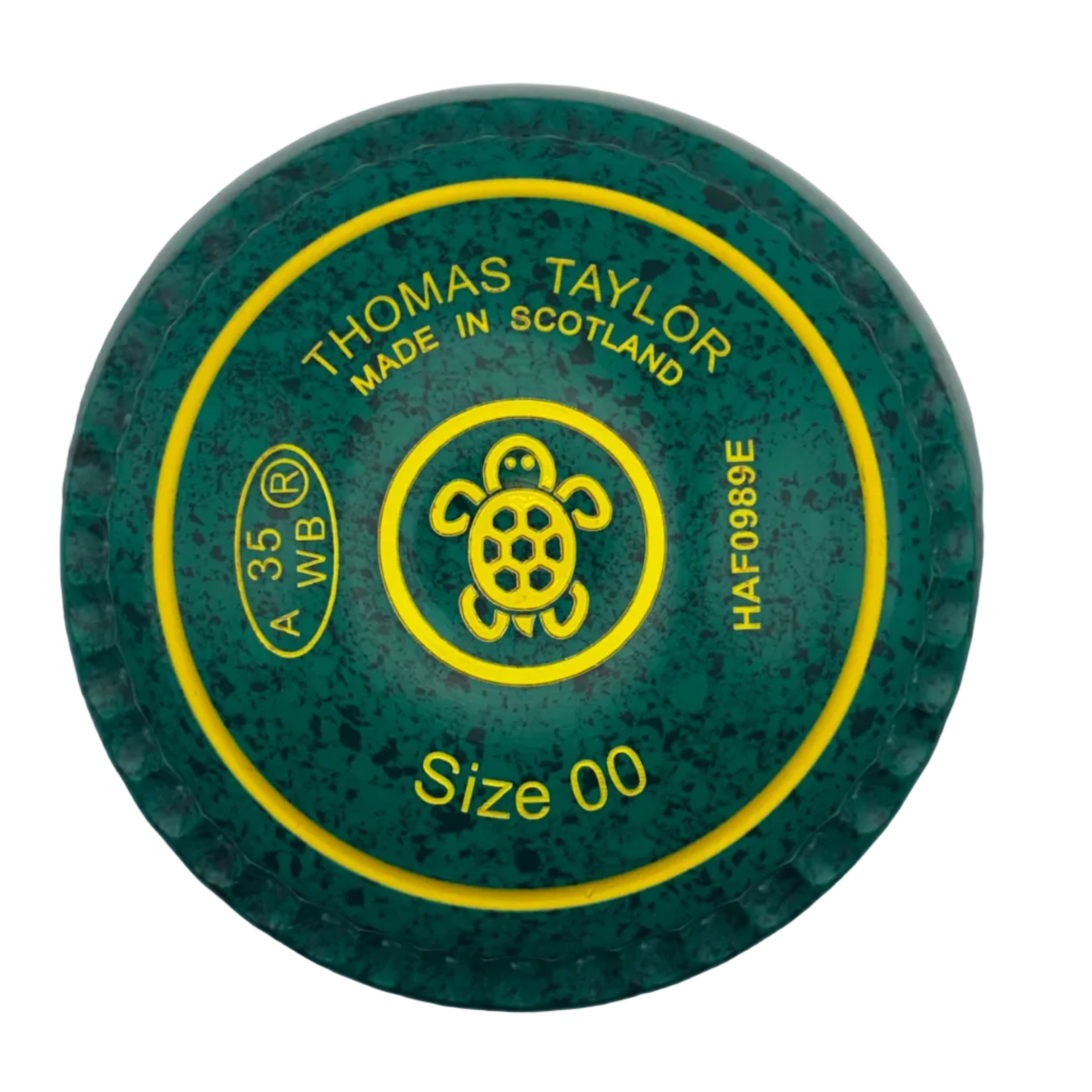 Taylor Ace 00H Emerald Green Turtle Emblem Xtreme Grip