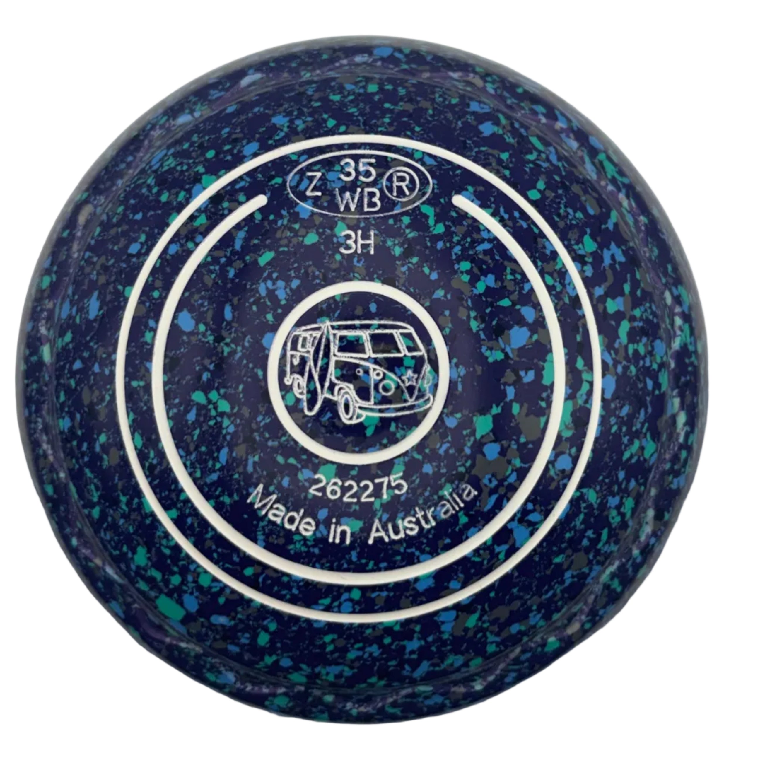 Aero Groove 3H Purplesky Campervan Emblem Z-Scoop Grip  back 