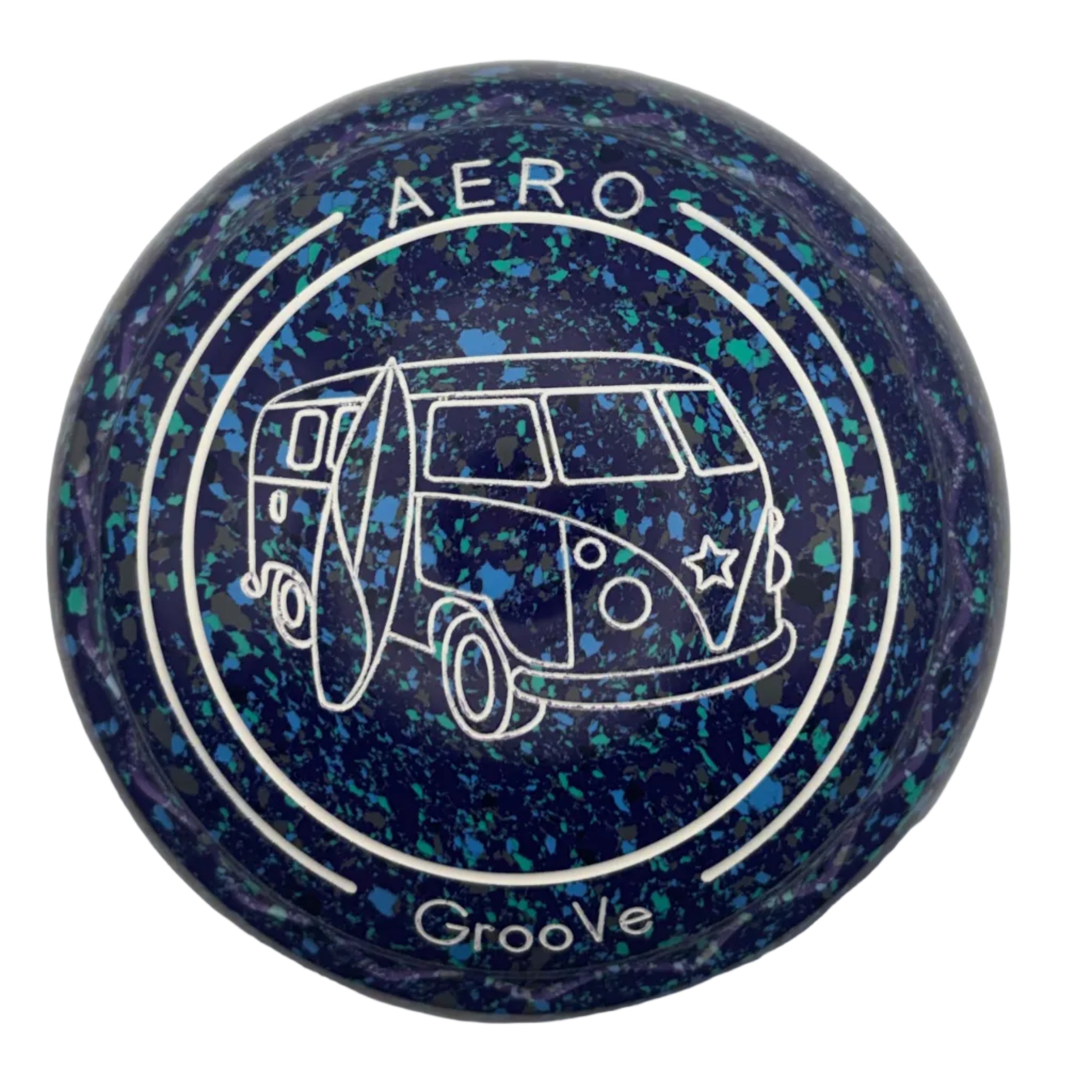 Aero Groove 3H Purplesky Campervan Emblem Z-Scoop Grip fornt 

