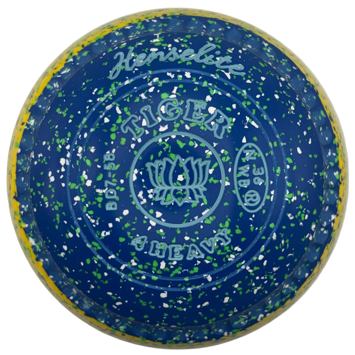Henselite Tiger 4H Potters Exclusive Seaside Slice *Limited Edition* Lotus Flower Emblem