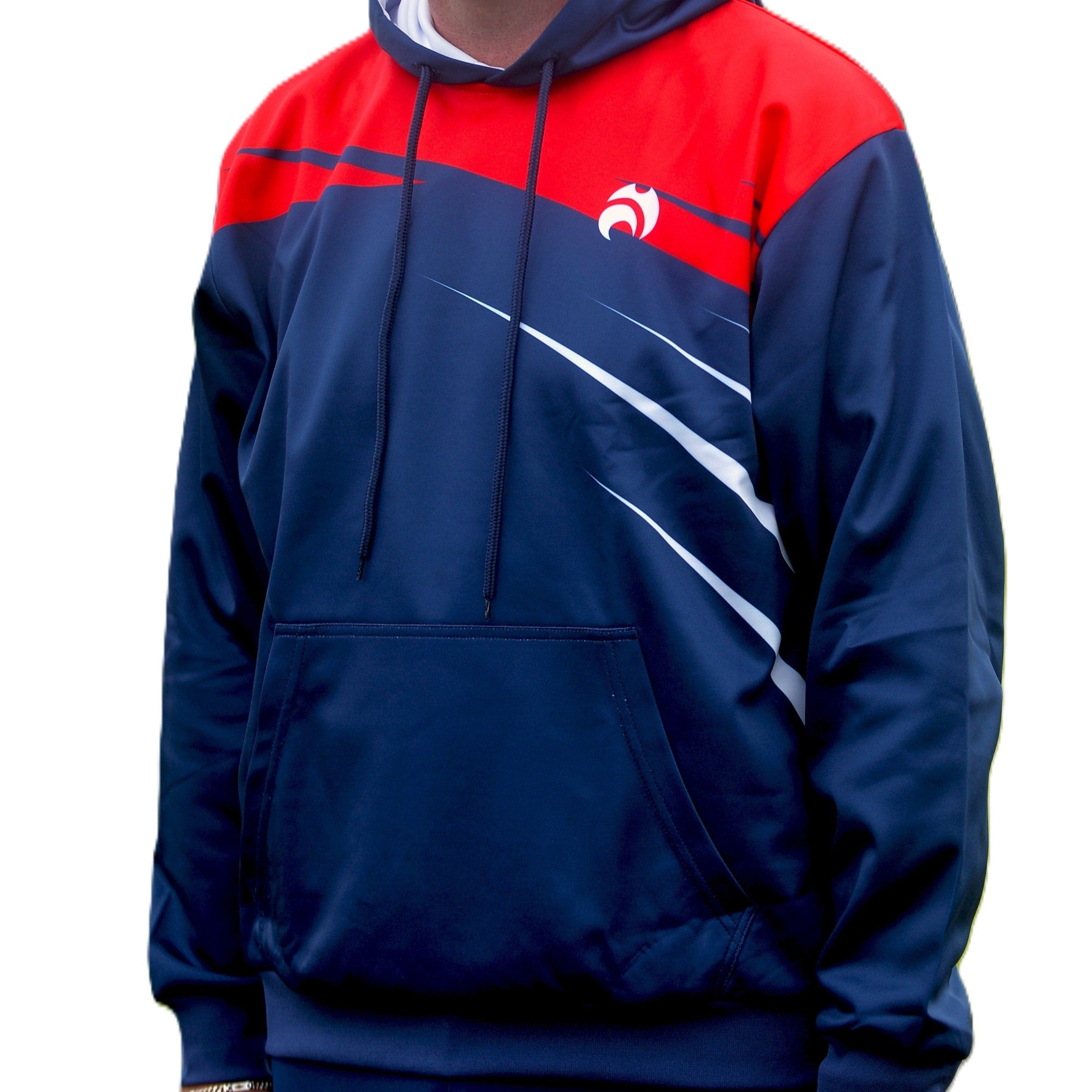 Henselite Overhead Hoodie blue