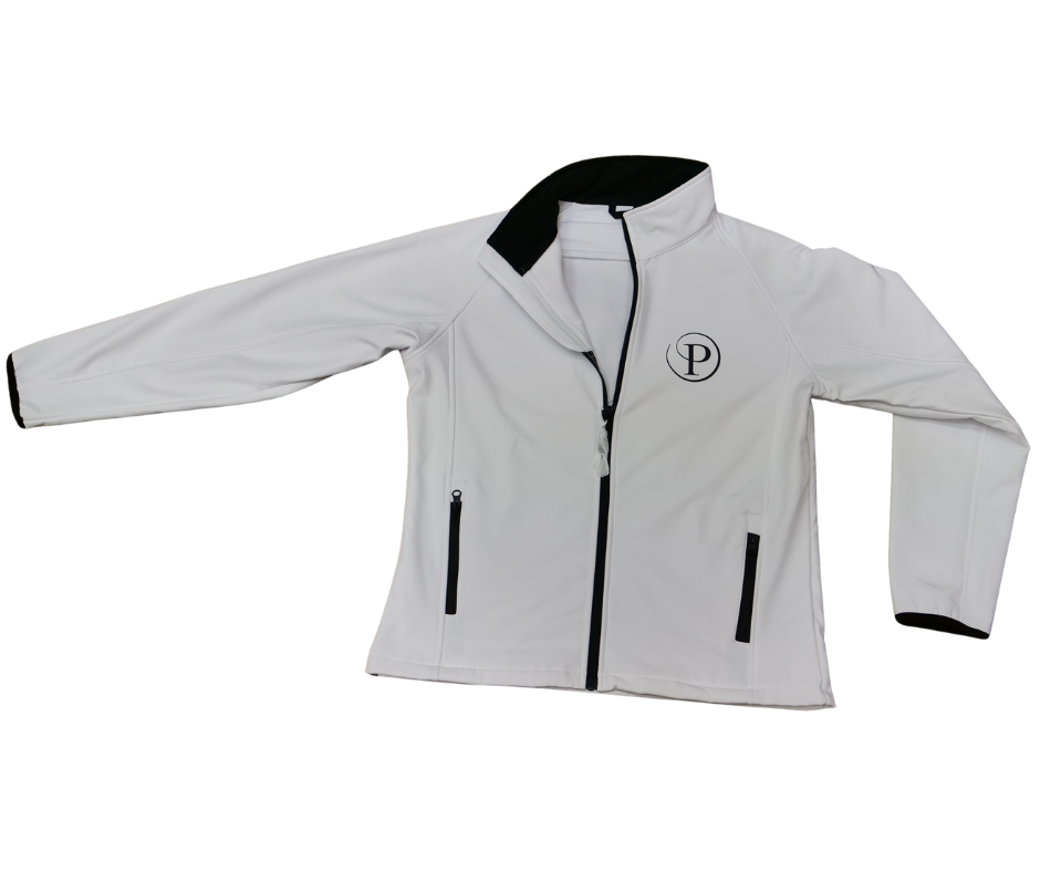 Potters P Exclusive White Soft Shell Jacket FULL