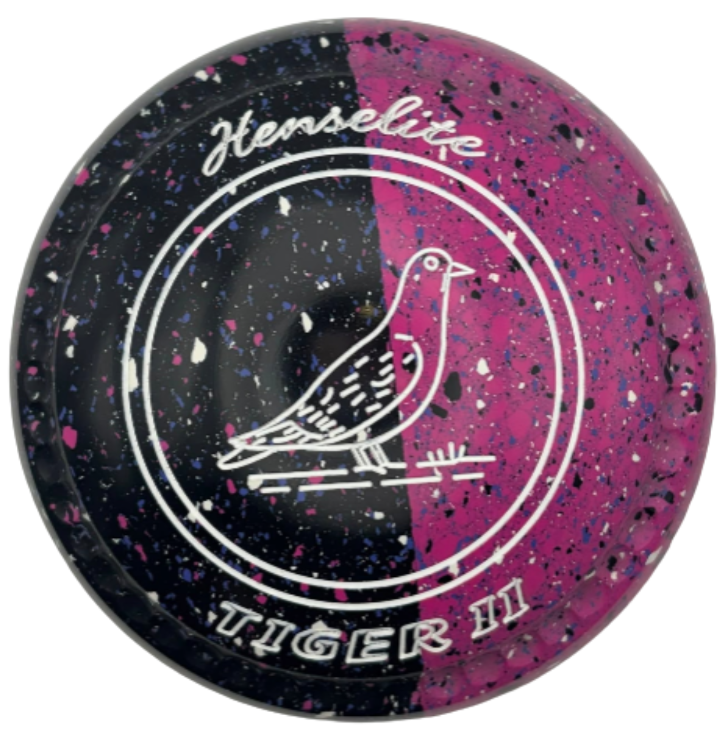Henselite Tiger II *Potters Exclusive Pink Phantom Duo Limited Edition* Bird Emblem back