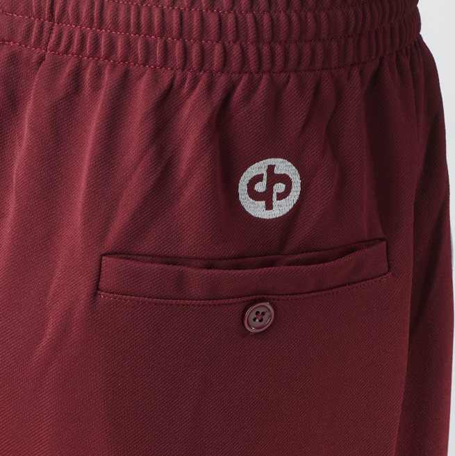 Drakes Pride Gents Sports Trousers CLOSE SIDE POCKET MAROON