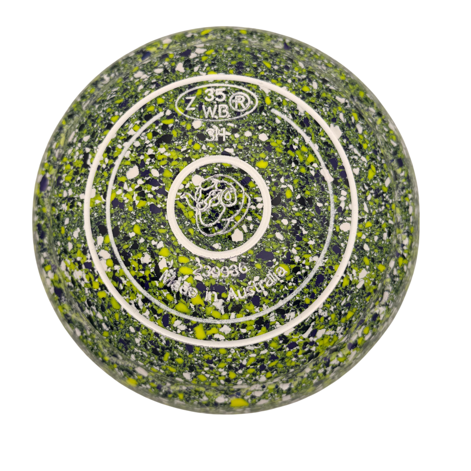 Aero Groove 3H Speckled Gecko Bull Emblem Z-Scoop Grip 
FRONT