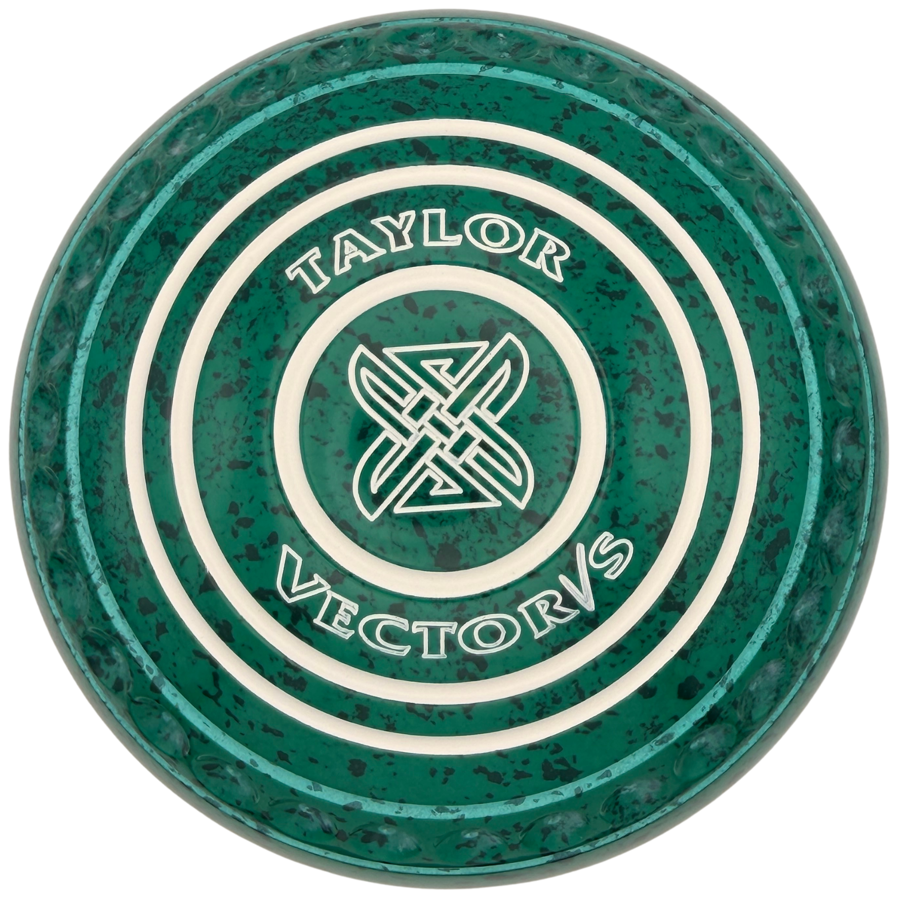 Taylor Vector Vs 4H Emerald Green Cross Geo Emblem Back
