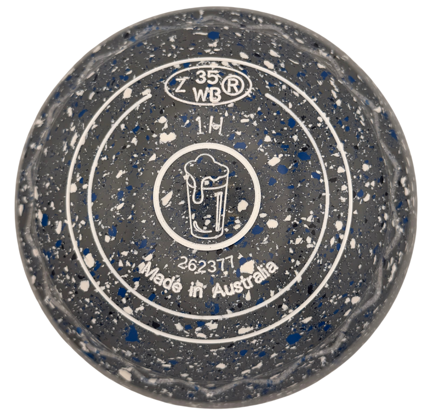 Aero Groove 1H Bluemoon Pint Emblem Z-Scoop Grip Back 