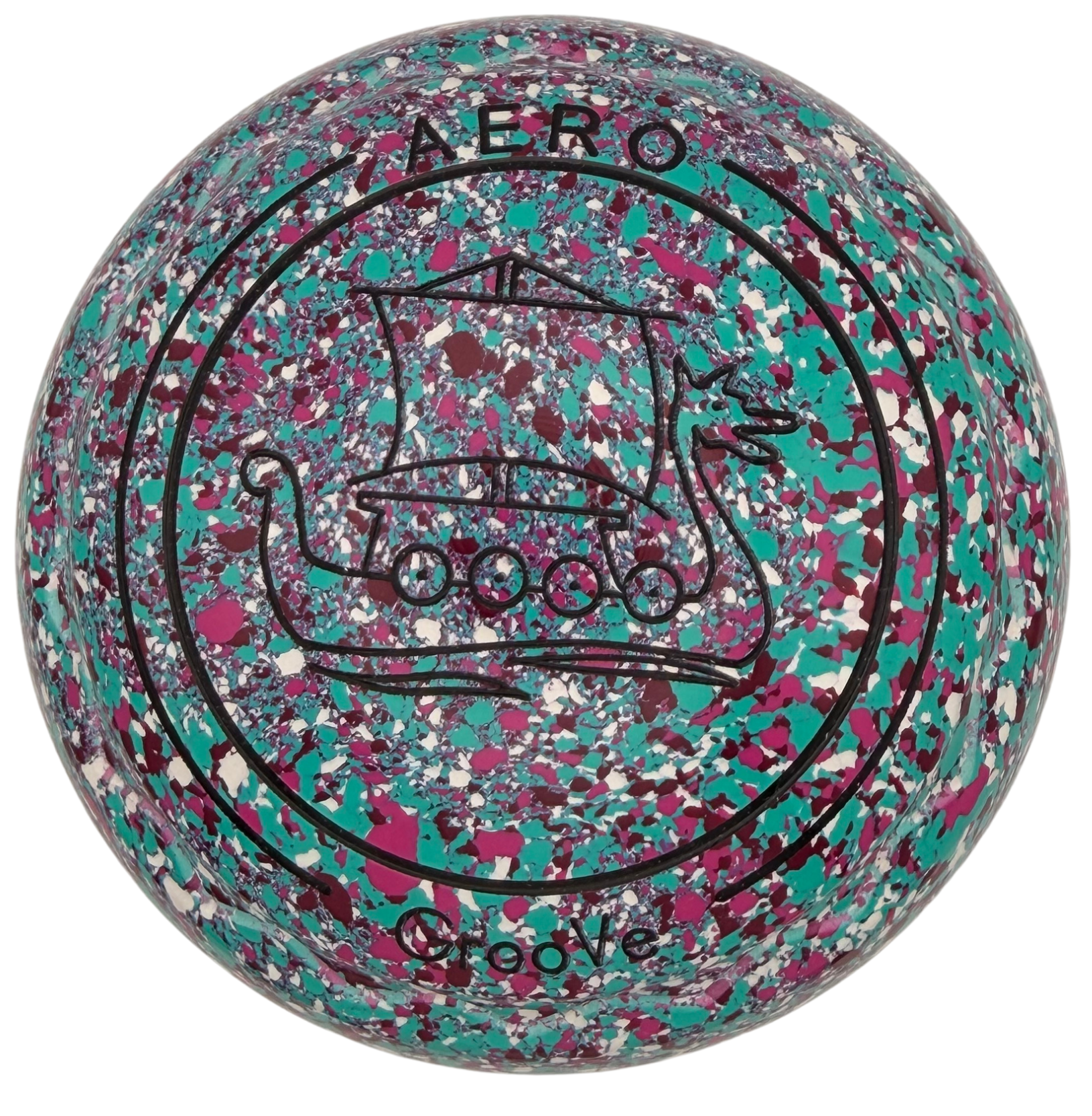 Aero Groove 3H Confetti Viking Ship Z-Scoop Grip Front 