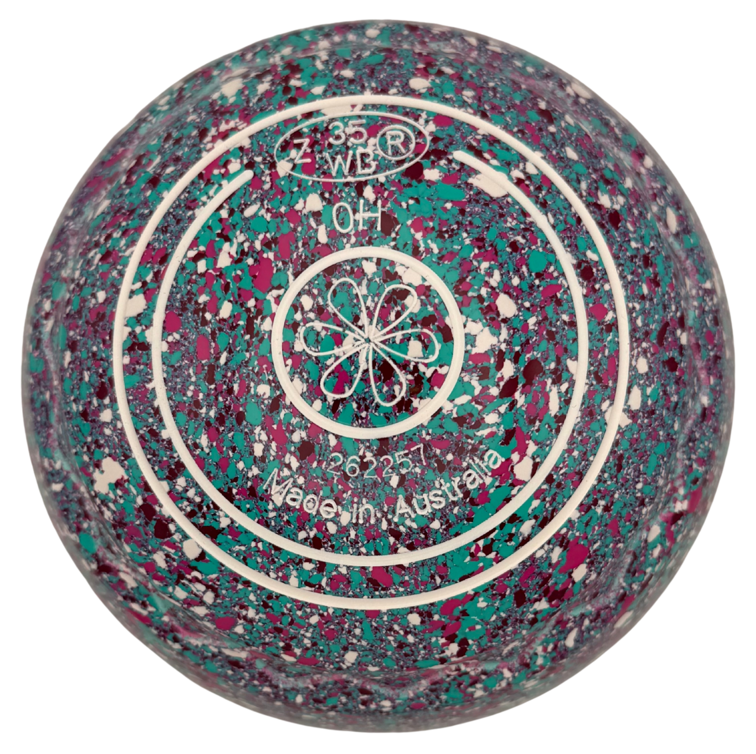 Aero Groove 0H Confetti Flower Emblem Z-Scoop Grip Back
