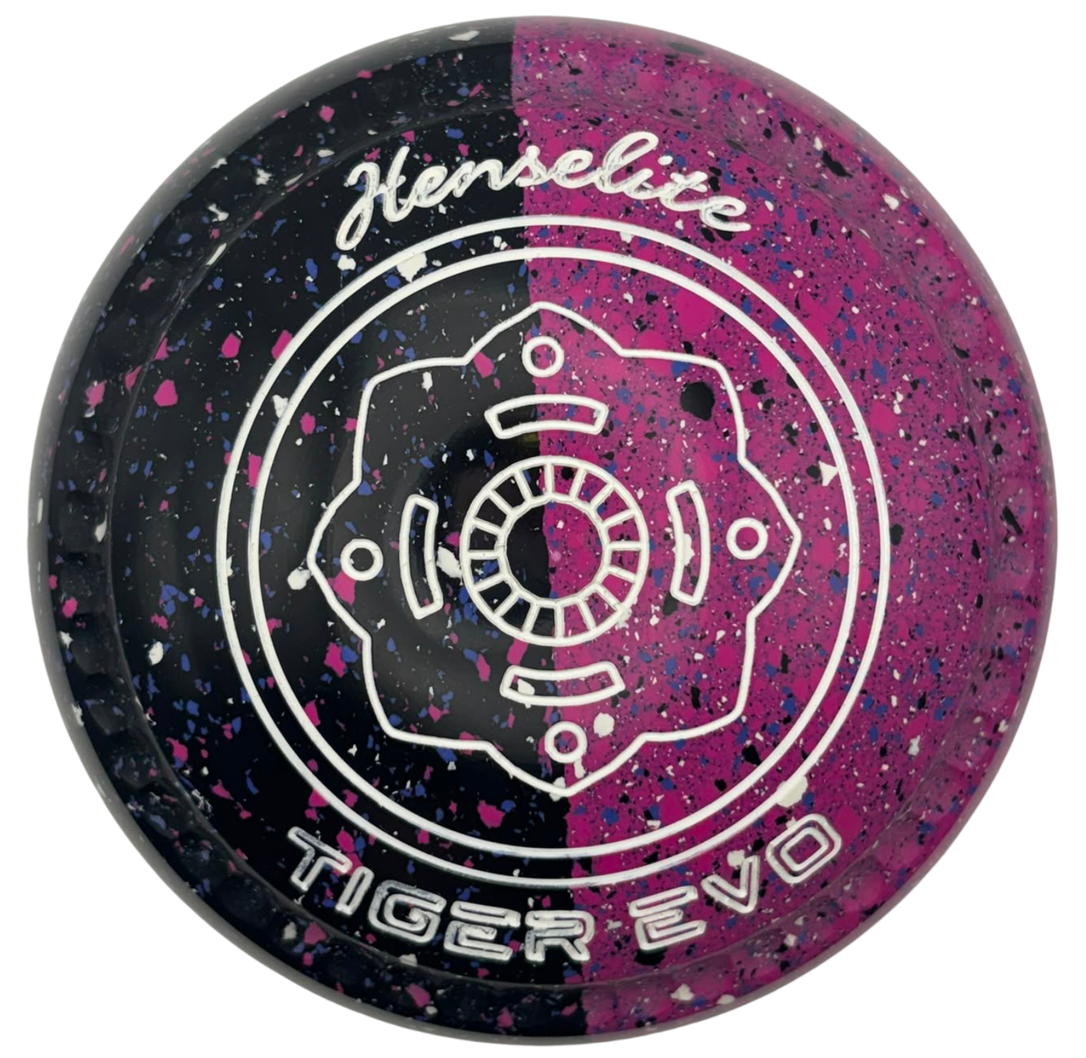 Henselite Tiger Evo 3H *Potters Exclusive Pink Phantom Duo Limited Edition* Geo09 Emblem Back