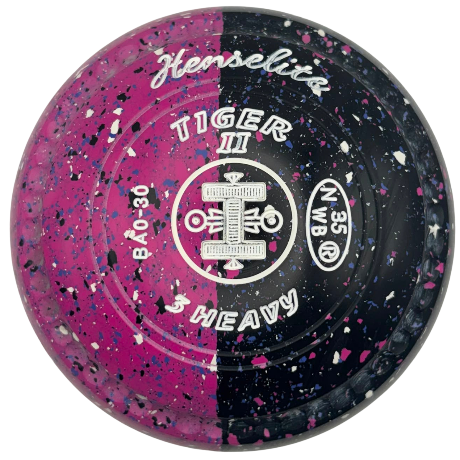 Henselite Tiger II 3H *Potters Exclusive Pink Phantom Duo Limited Edition* Geo30 Emblem Front