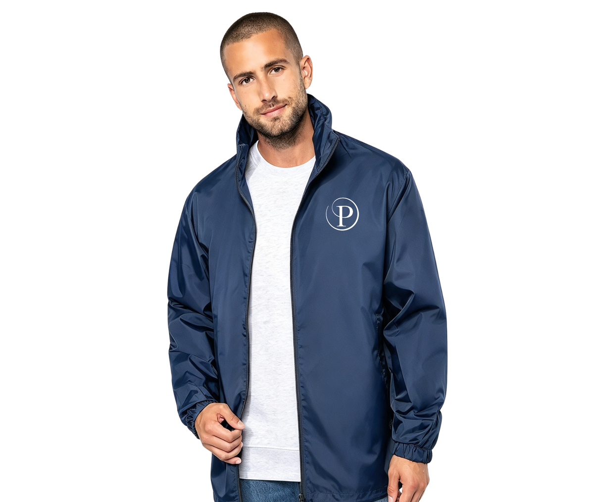 Potters P Navy Windbreaker Jacket