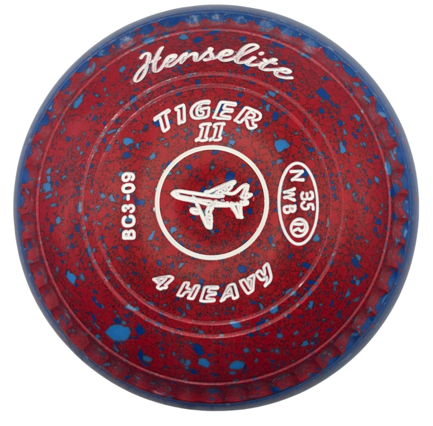 Henselite Tiger II 4H Podium Slice * Limited Edition * Plane Logo Series C Grip Front 