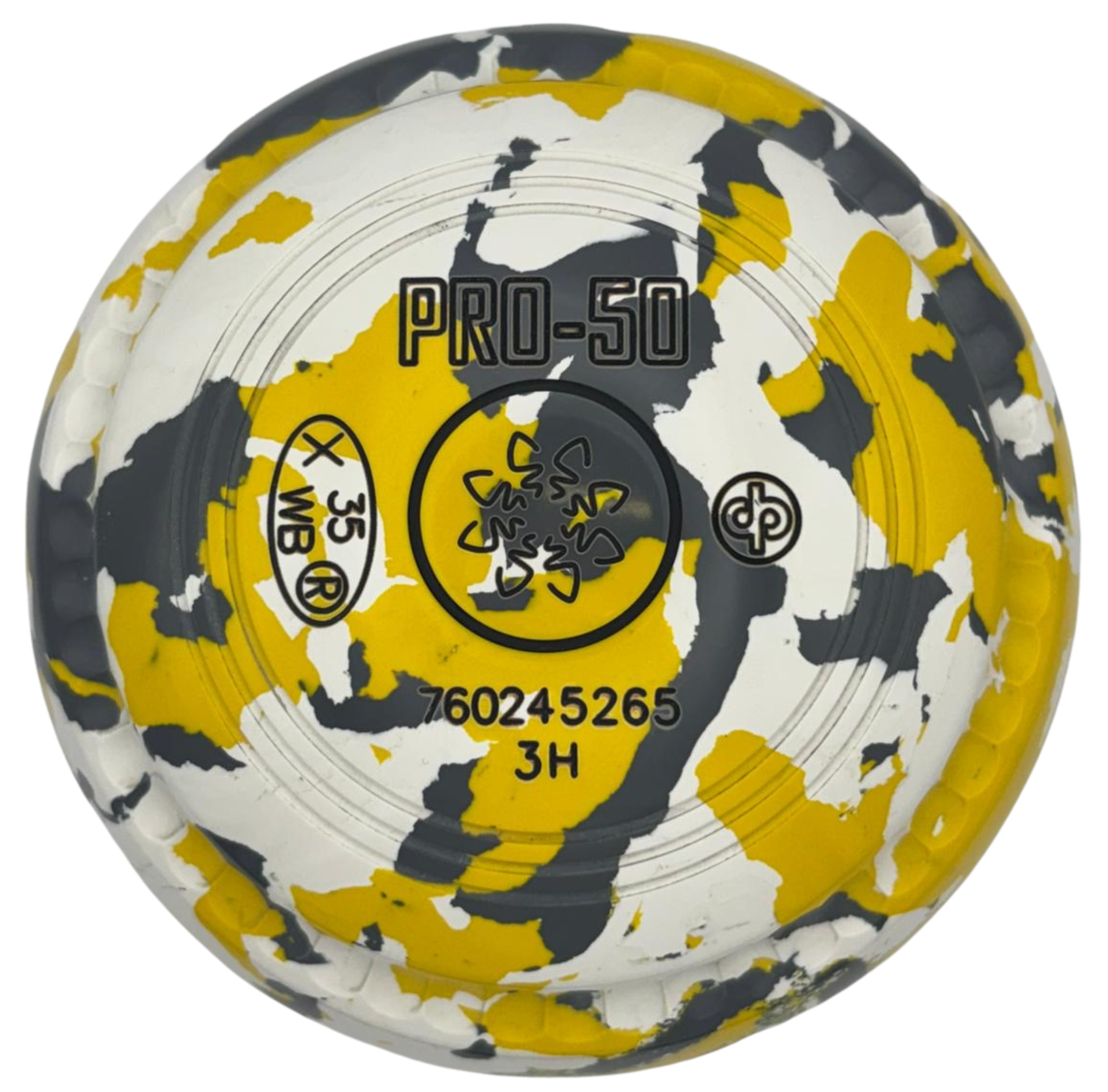 Drakes Pride Pro 50 3H Solaris Camo Limited Edition Geo08 Emblem Front