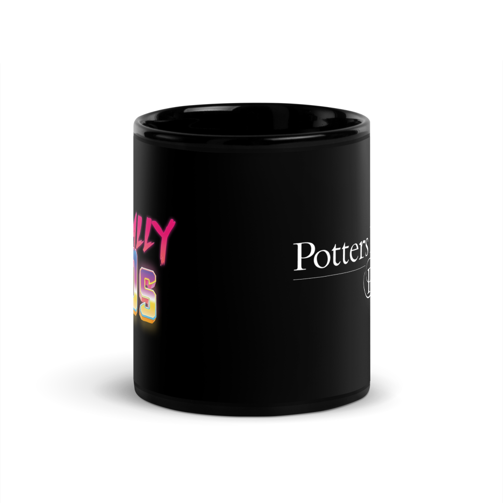 Black Totally 80's Show Mug