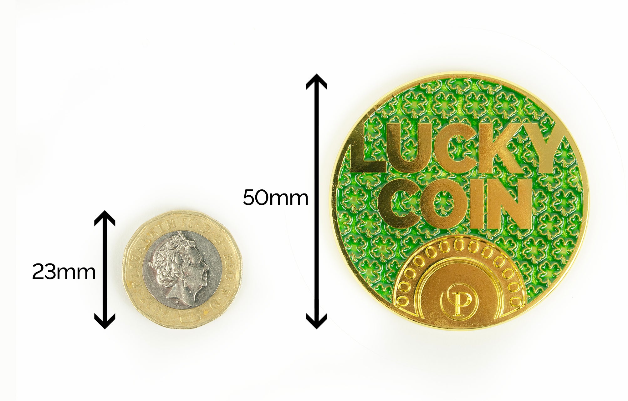 Potters Resorts Lucky Coin – First Edition exclusive collectible.