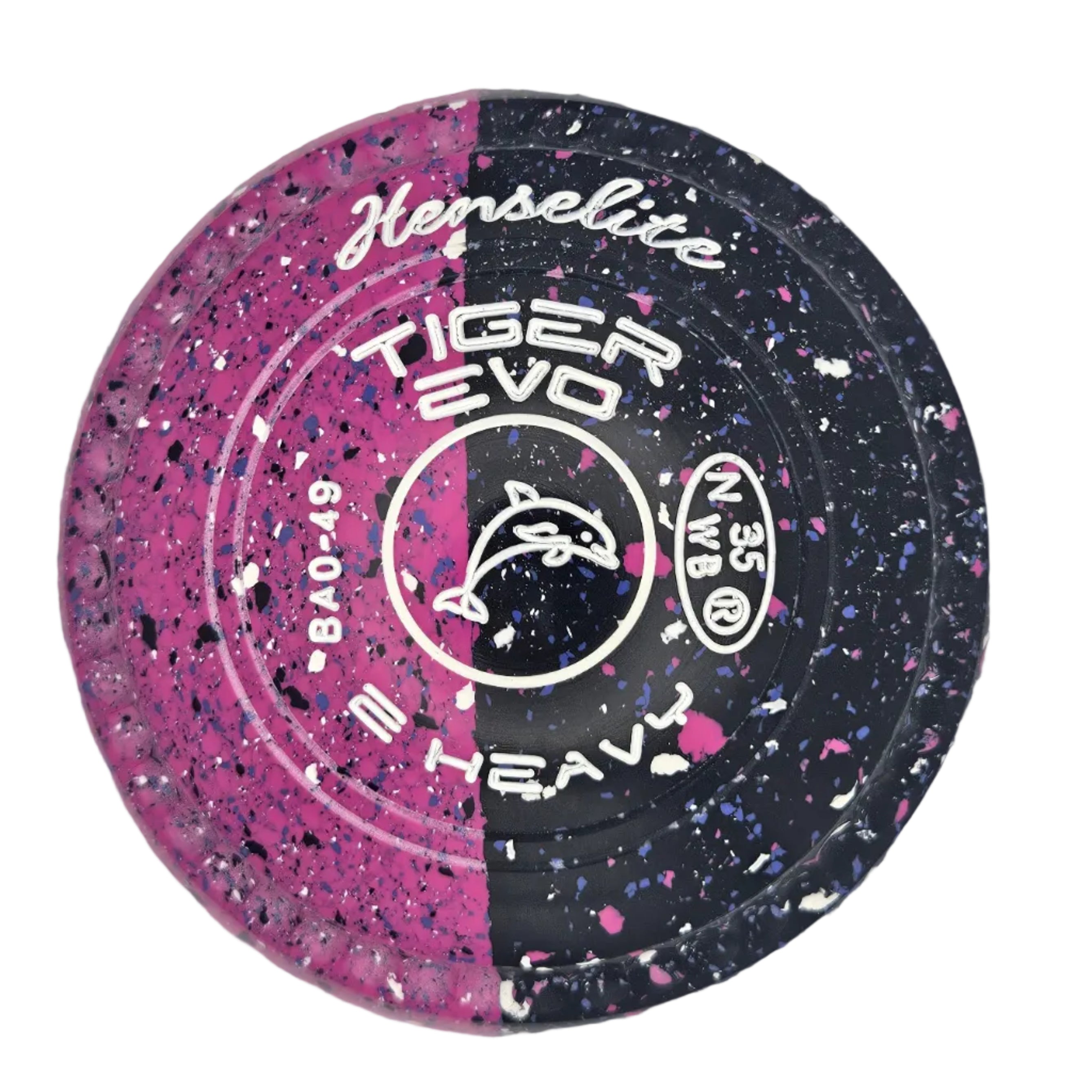 Henselite Tiger Evo 2H *Potters Exclusive Pink Phantom Duo Limited Edition* Dolphin Emblem FRONT