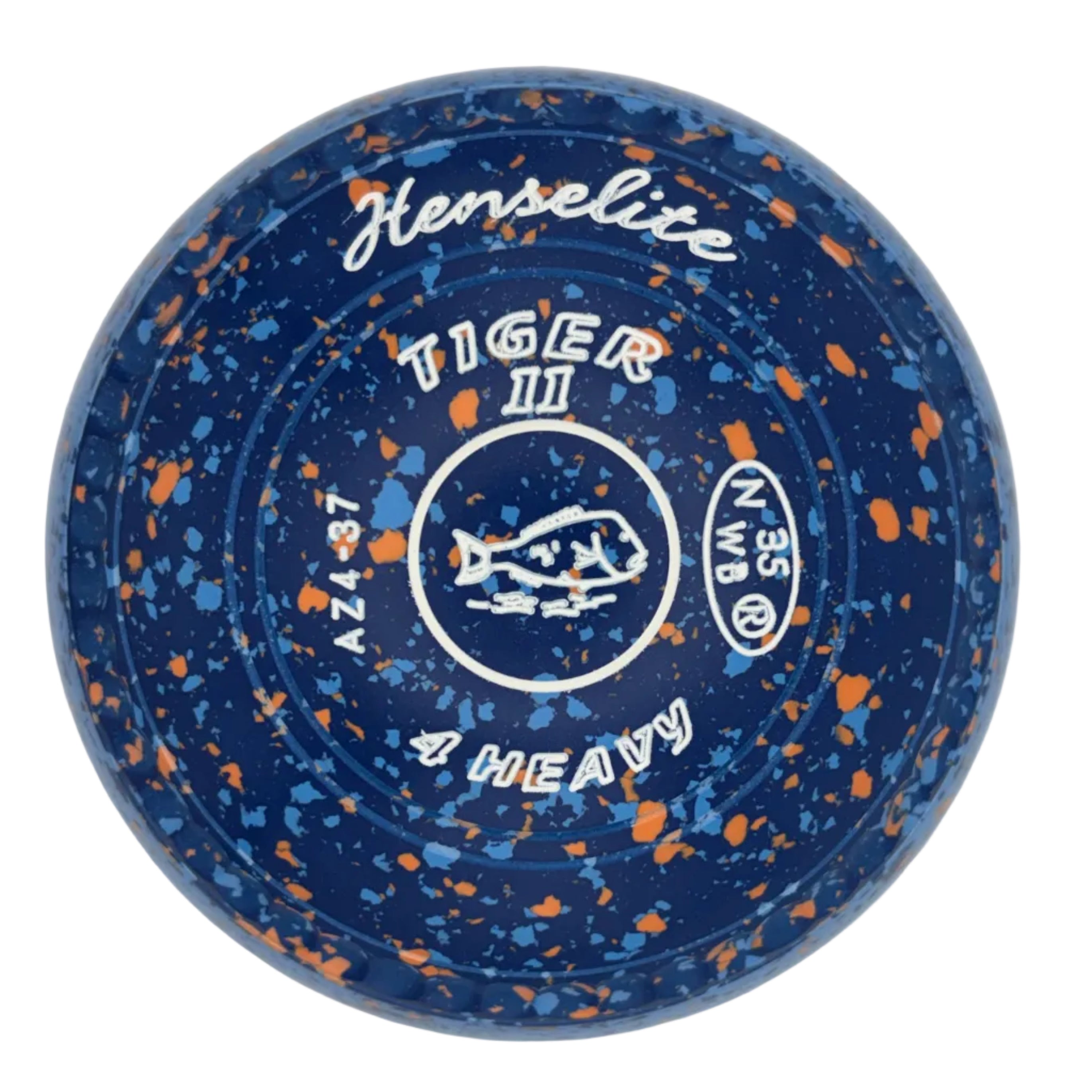 Henselite Tiger II 4H Bermuda Slice Fish Emblem *Limited Edition* front