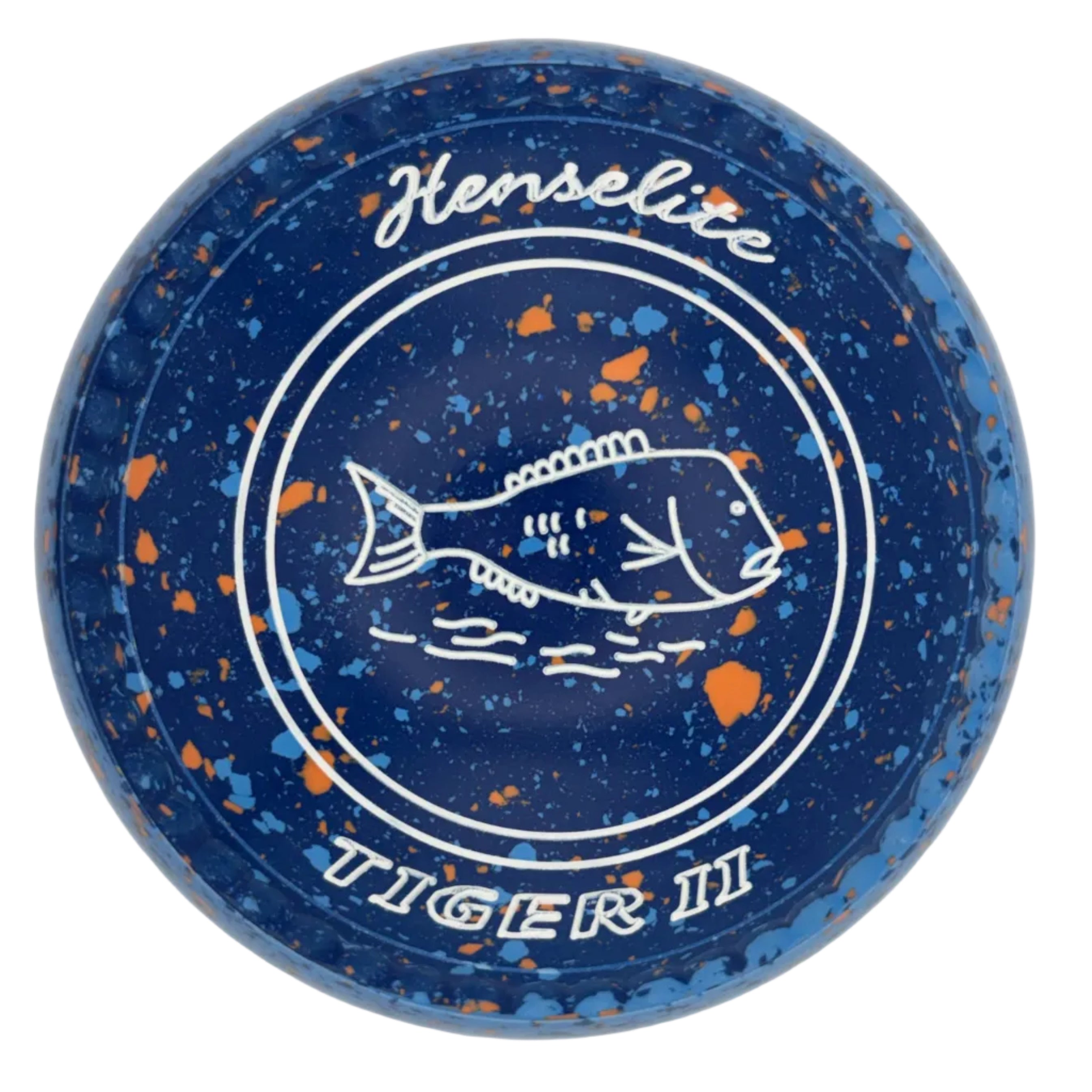 Henselite Tiger II 4H Bermuda Slice Fish Emblem *Limited Edition*  back 