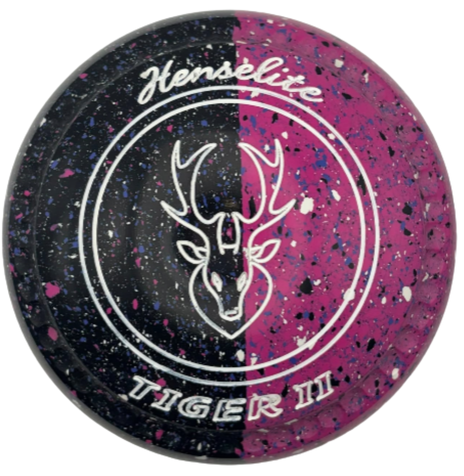 Henselite Tiger II 2H *Potters Exclusive Pink Phantom Duo Limited Edition* Stag Emblem back 
