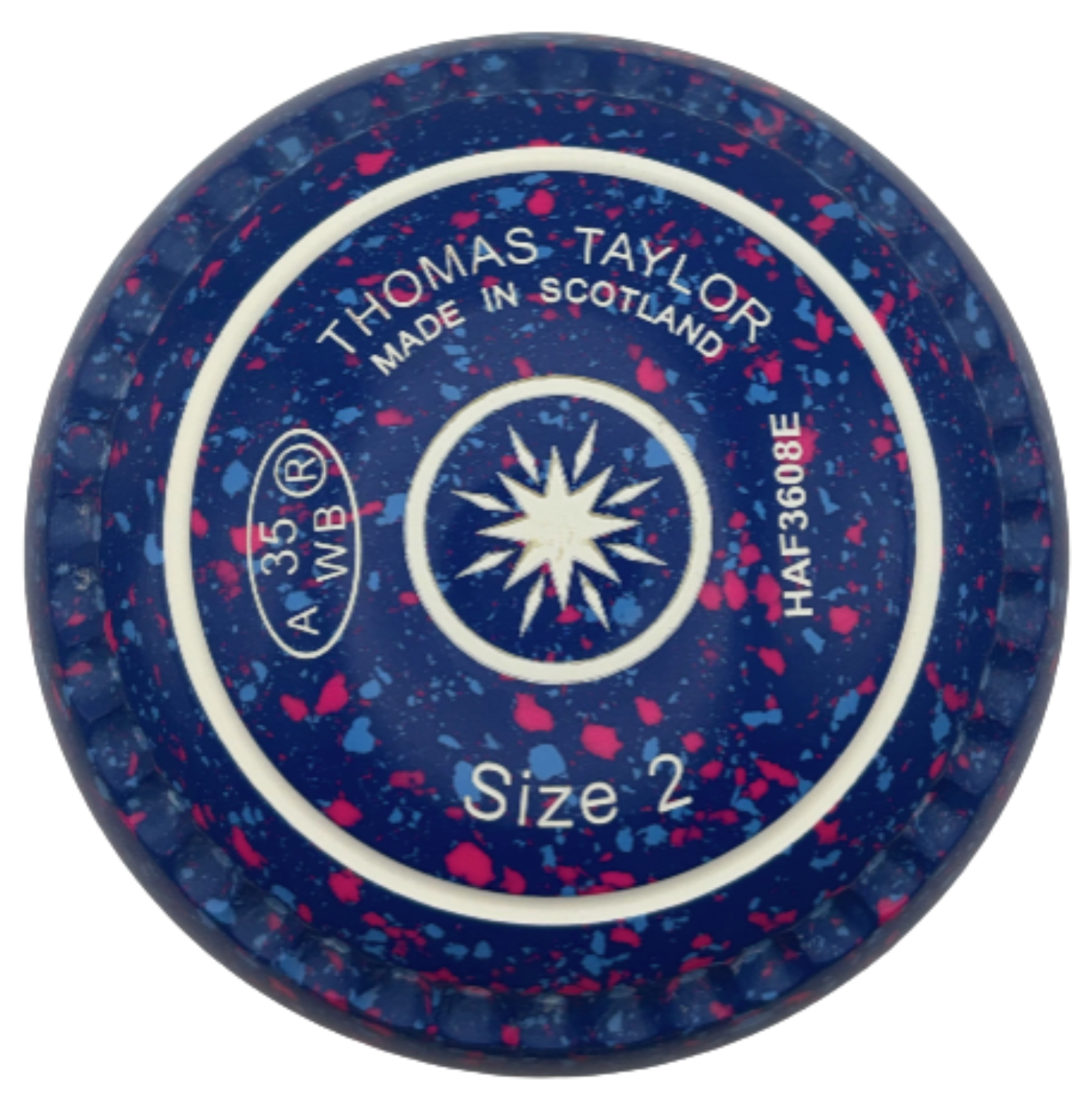 Taylor Ace 2H Electric Blue Star Emblem Xtreme Grip