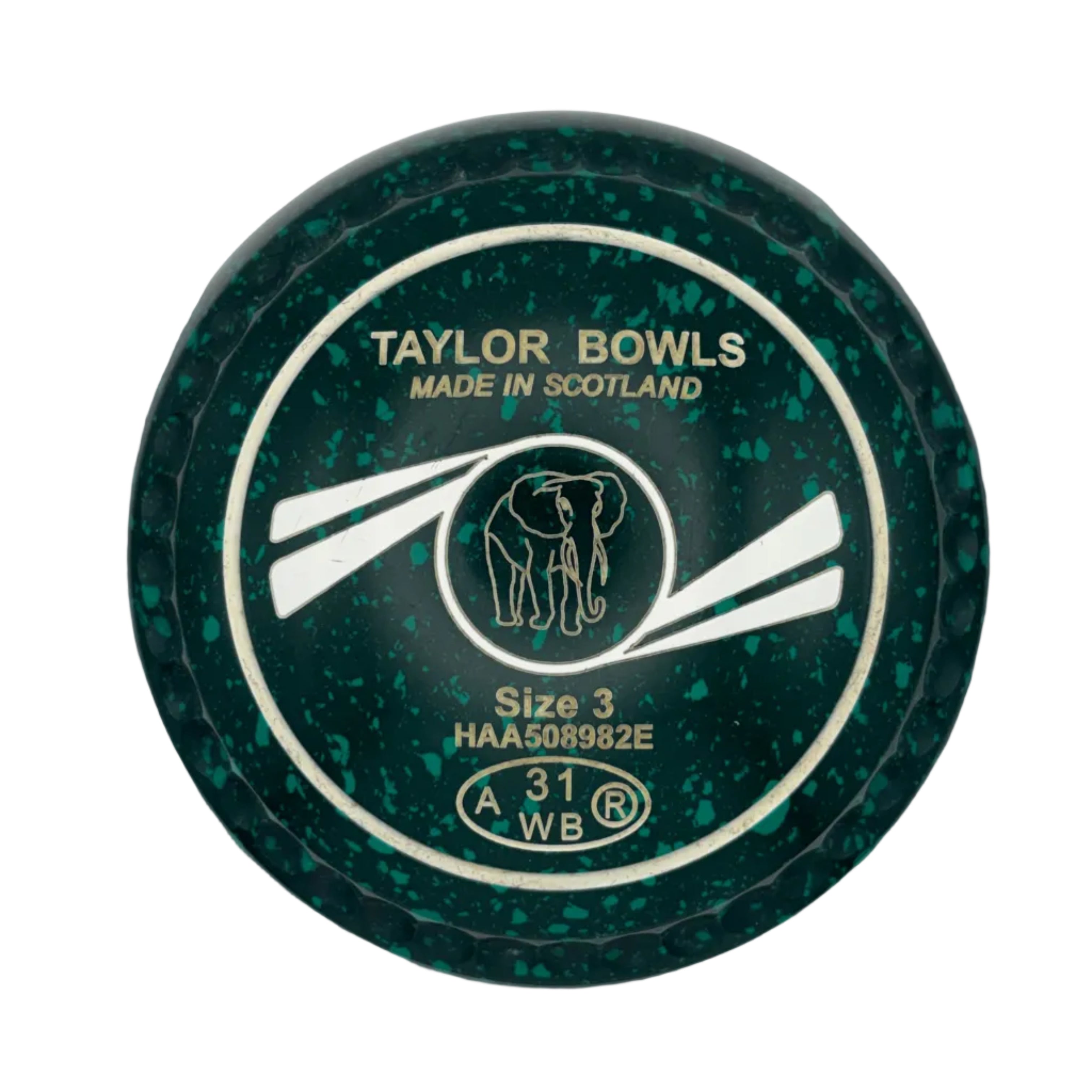 Taylor International 3H Green Green Elephant Emblem WB31