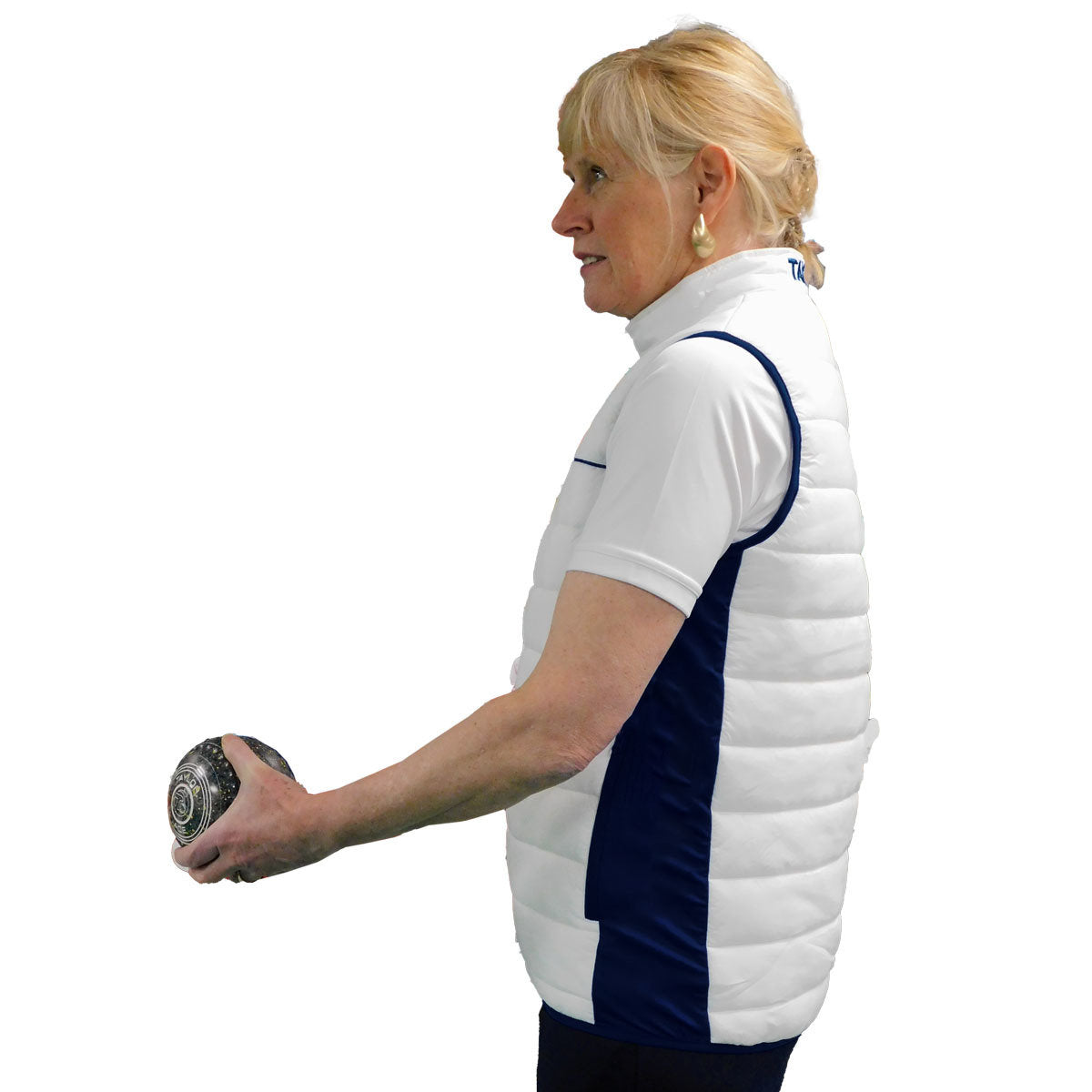 Taylor Ladies Puffa Bodywarmer SIDE