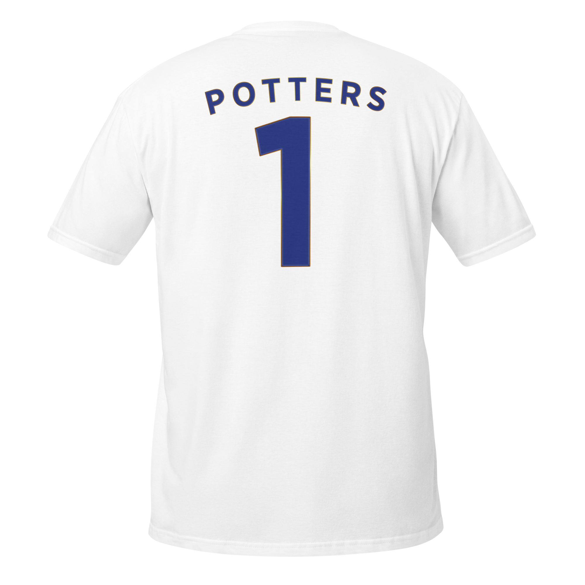 Potters Resorts Football Top REAR WHITE