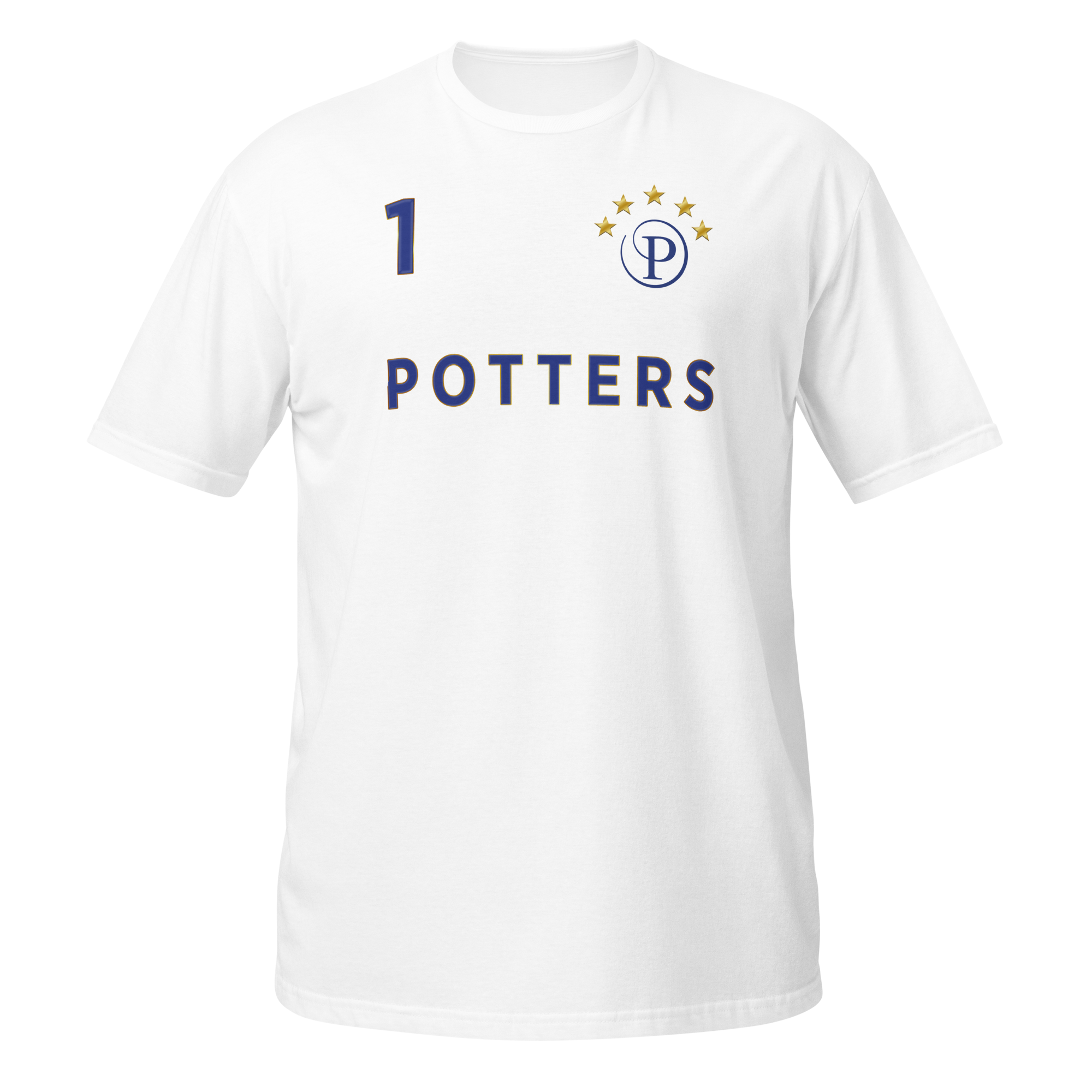 Potters Resorts Football Top FRONT WHITE