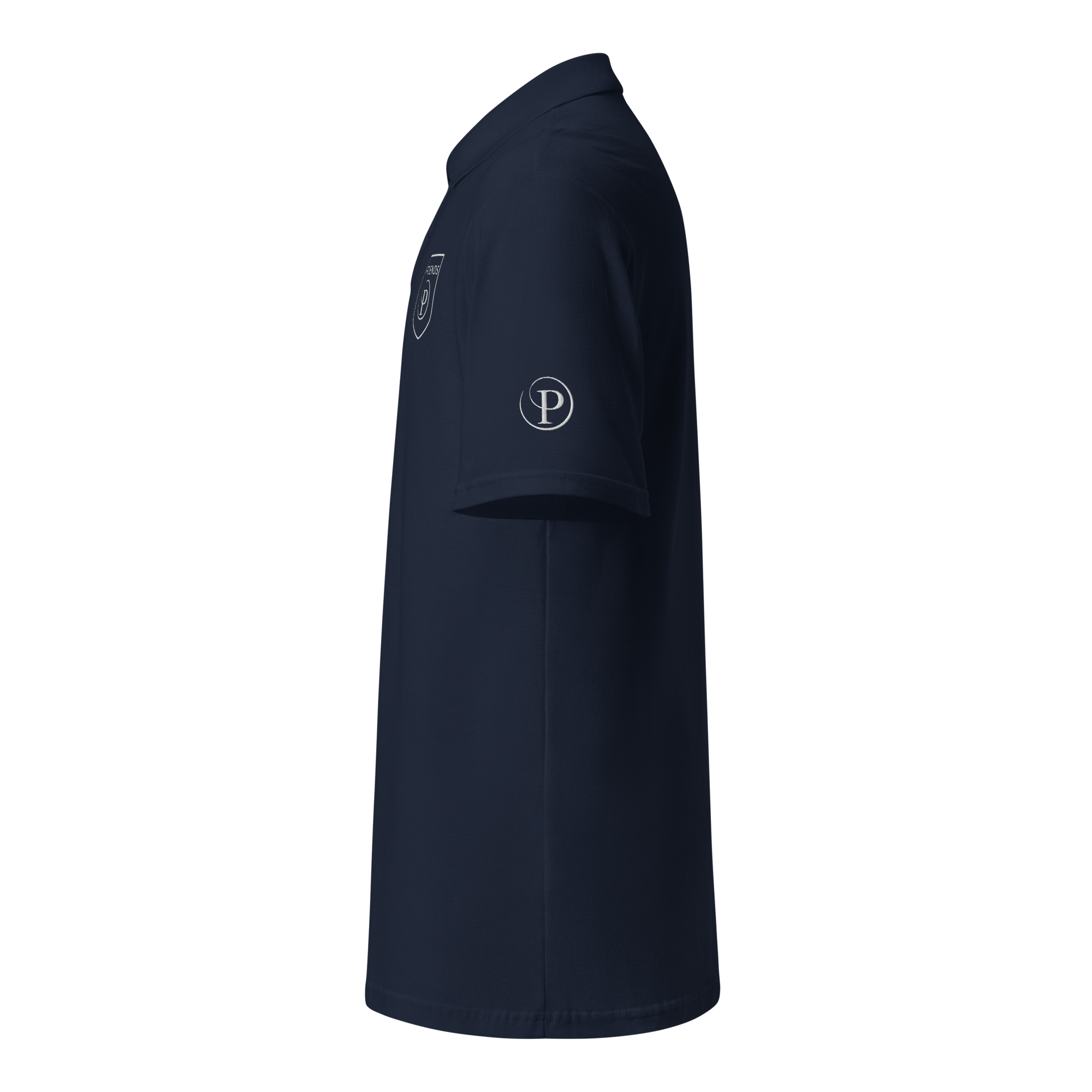 Friends Exclusive embroidered polo shirt with Friends crest and Potters P logo on chest