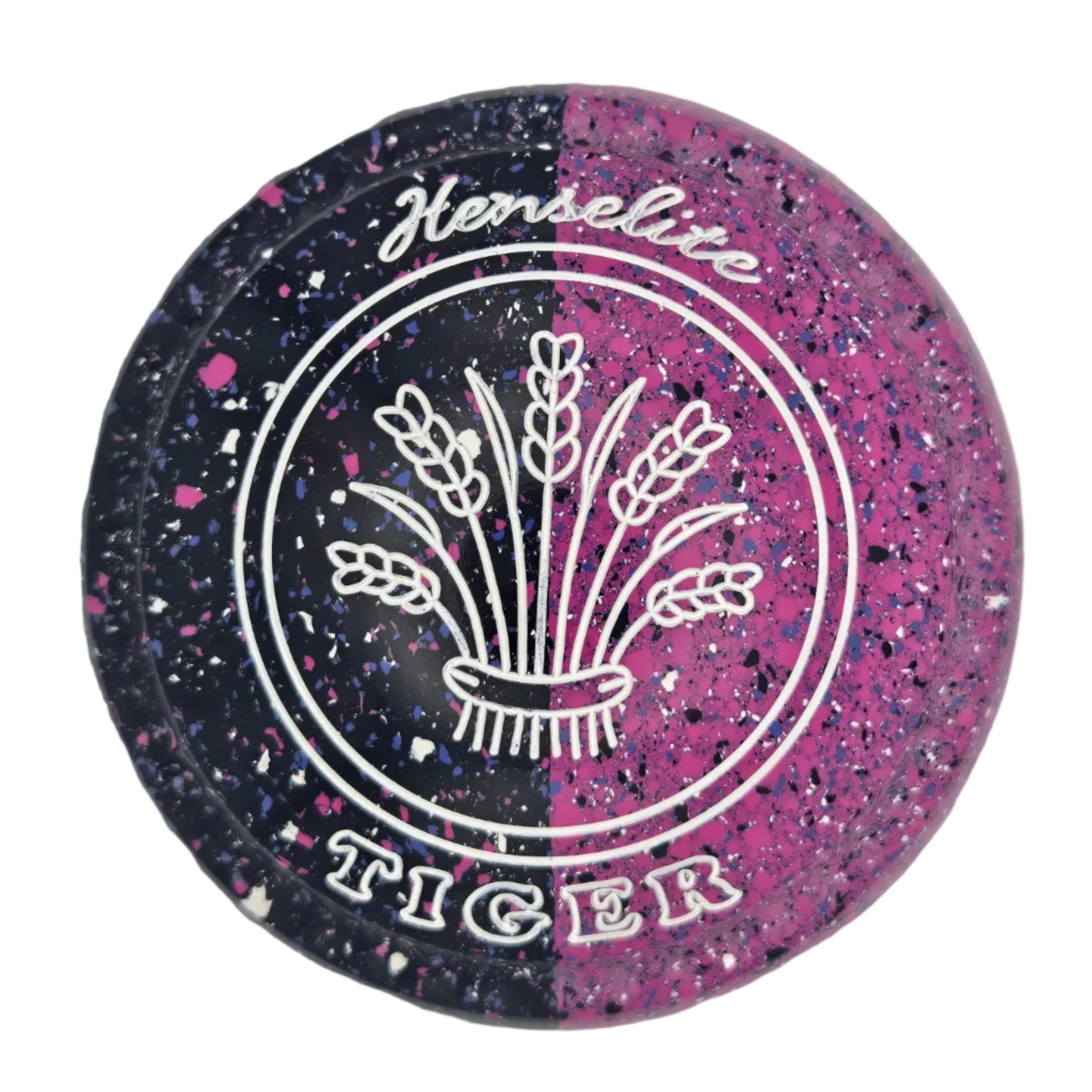 Henselite Tiger 3H *Potters Exclusive Pink Phantom Duo Limited Edition* Wheat Emblem BACK 