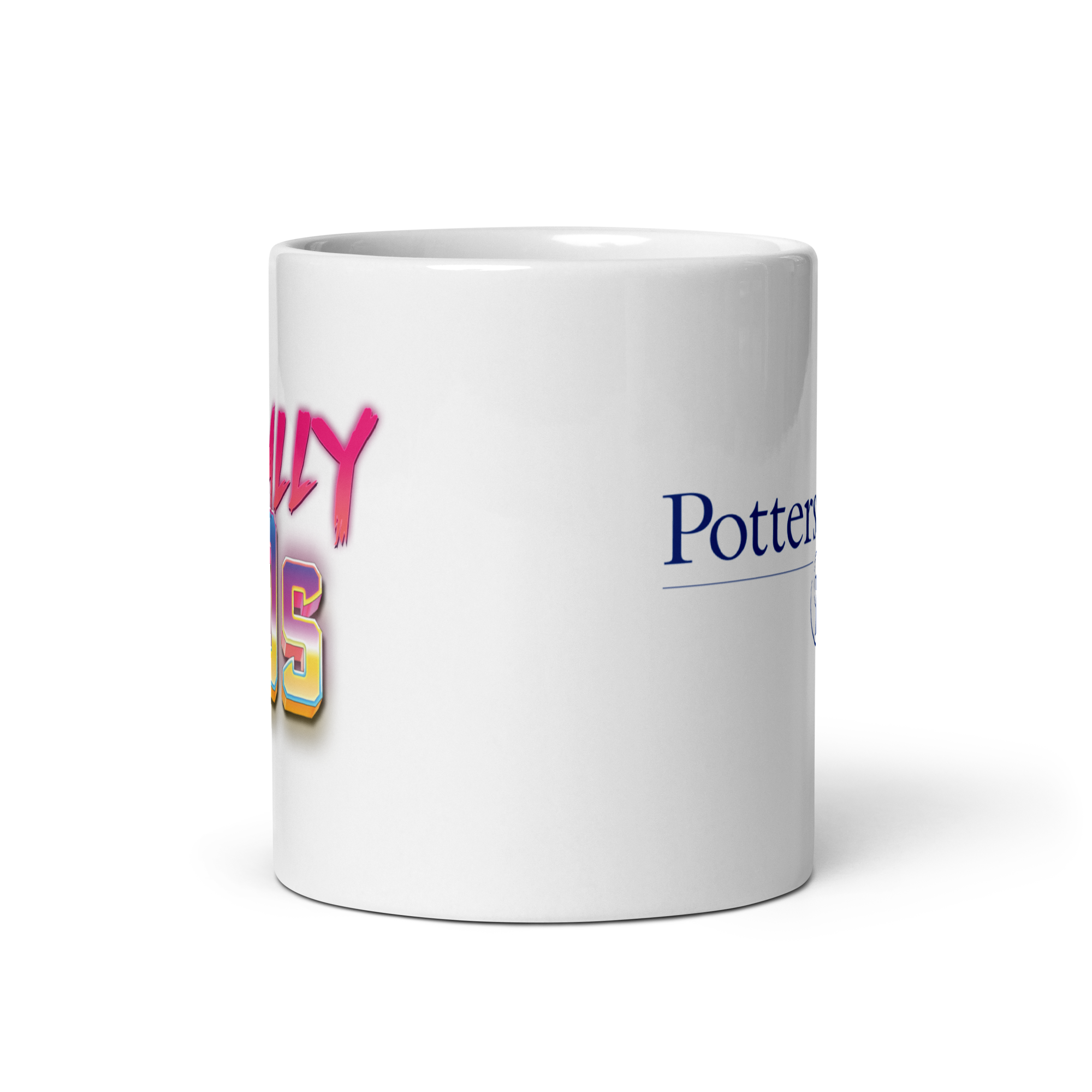 White Totally 80's Mug