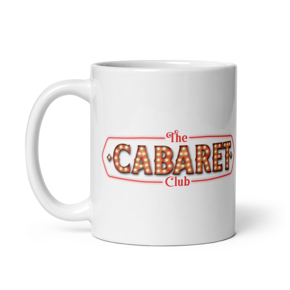 White Cabaret Show Mug